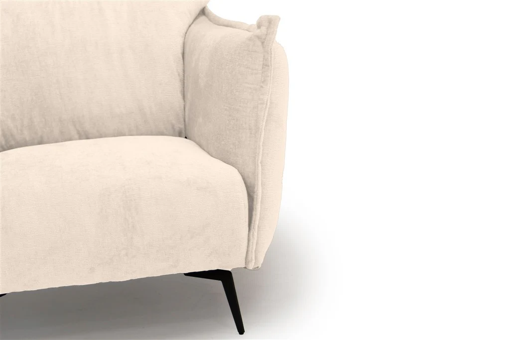 Canapé 3 places en tissu, 212x100xH90CM - ALEXIA - Image 3