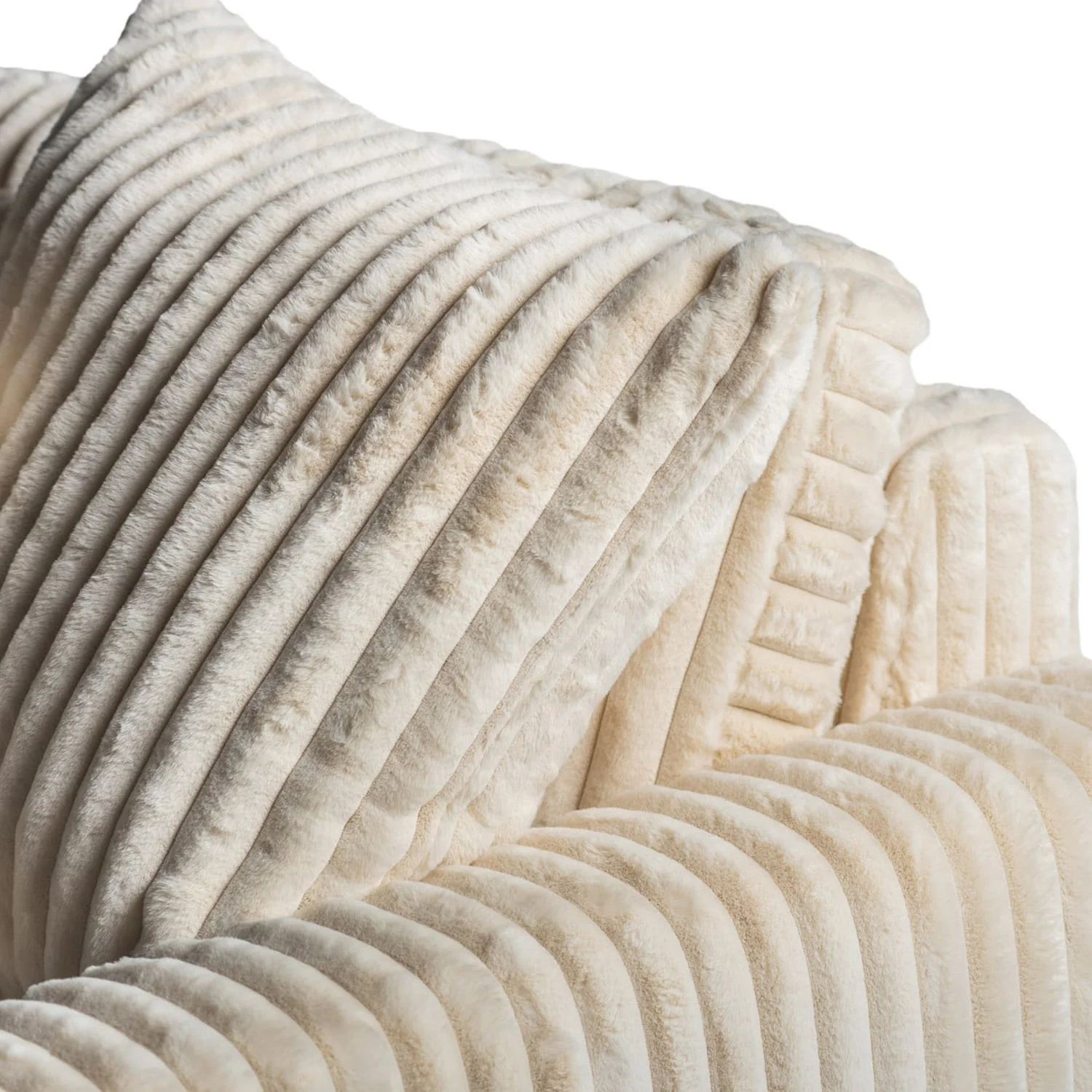 Canapé angle velours réversible tissu doux - VITO - Image 29