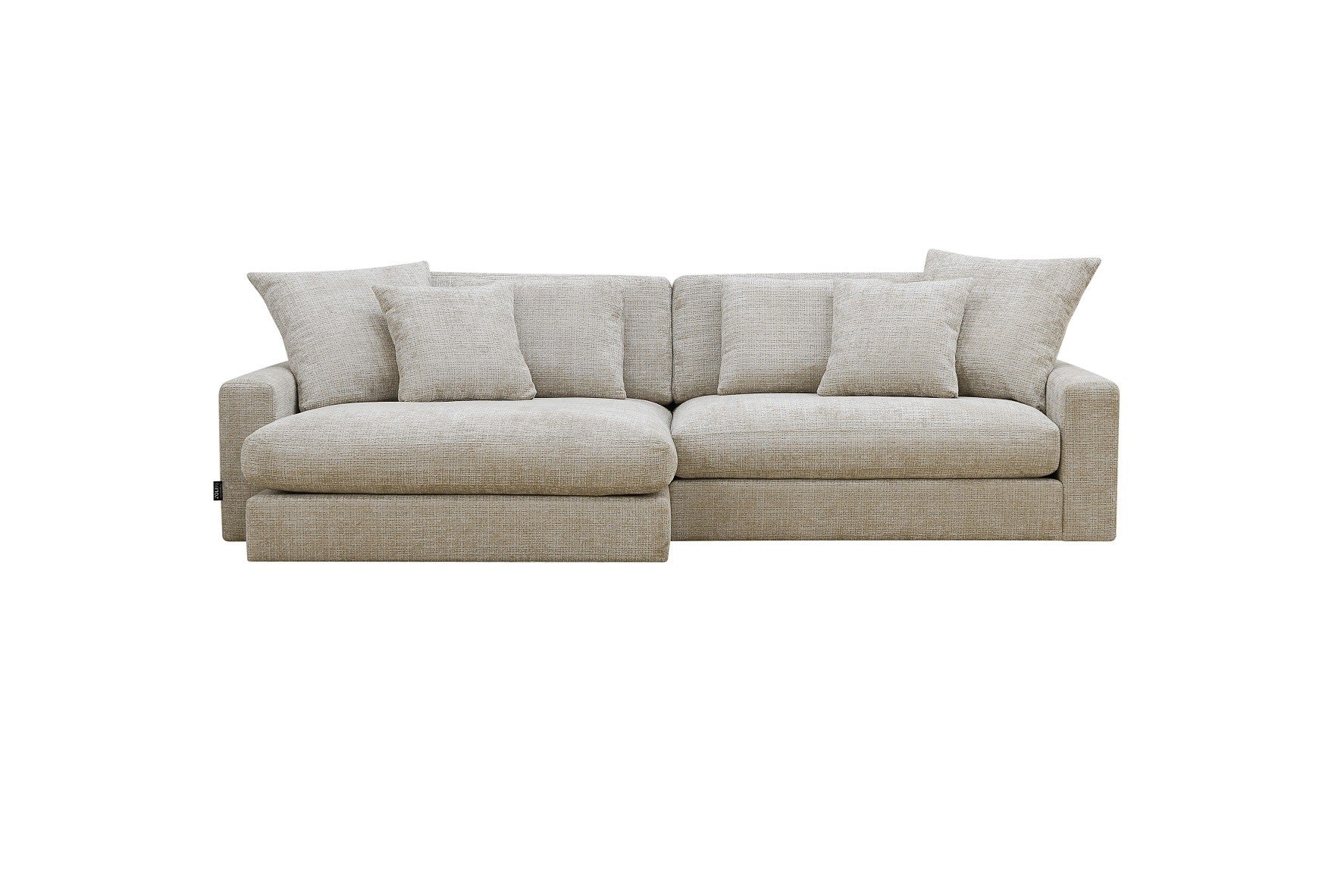 Canapé angle velours réversible tissu doux - VITO - Image 34