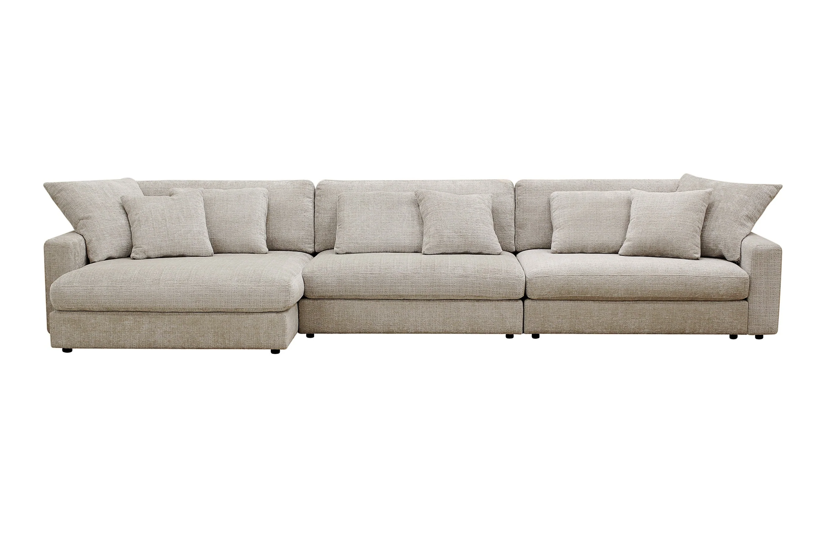 Canapé angle velours réversible tissu doux - VITO - Image 41