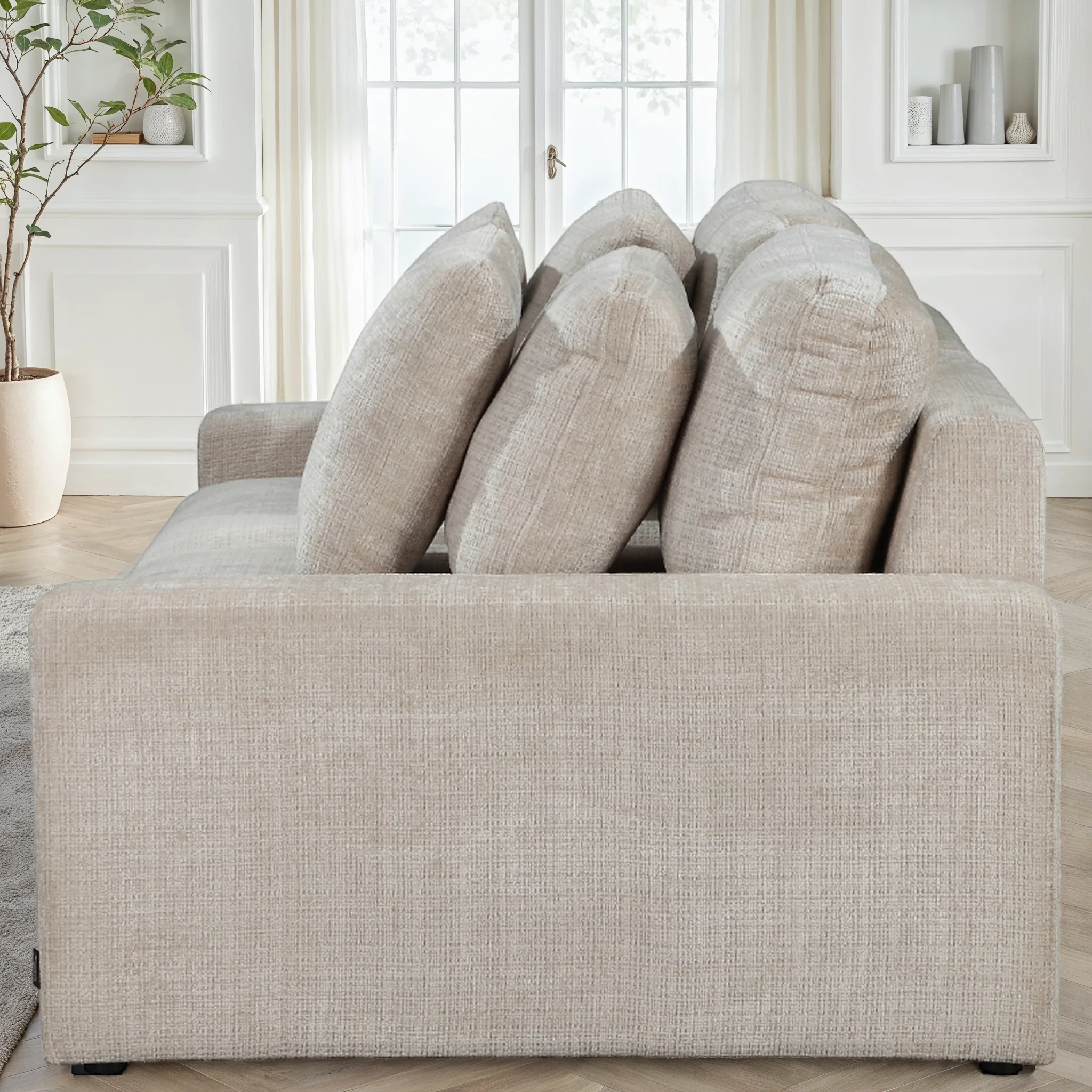 Canapé en tissu, H82CM - VITO - Image 11