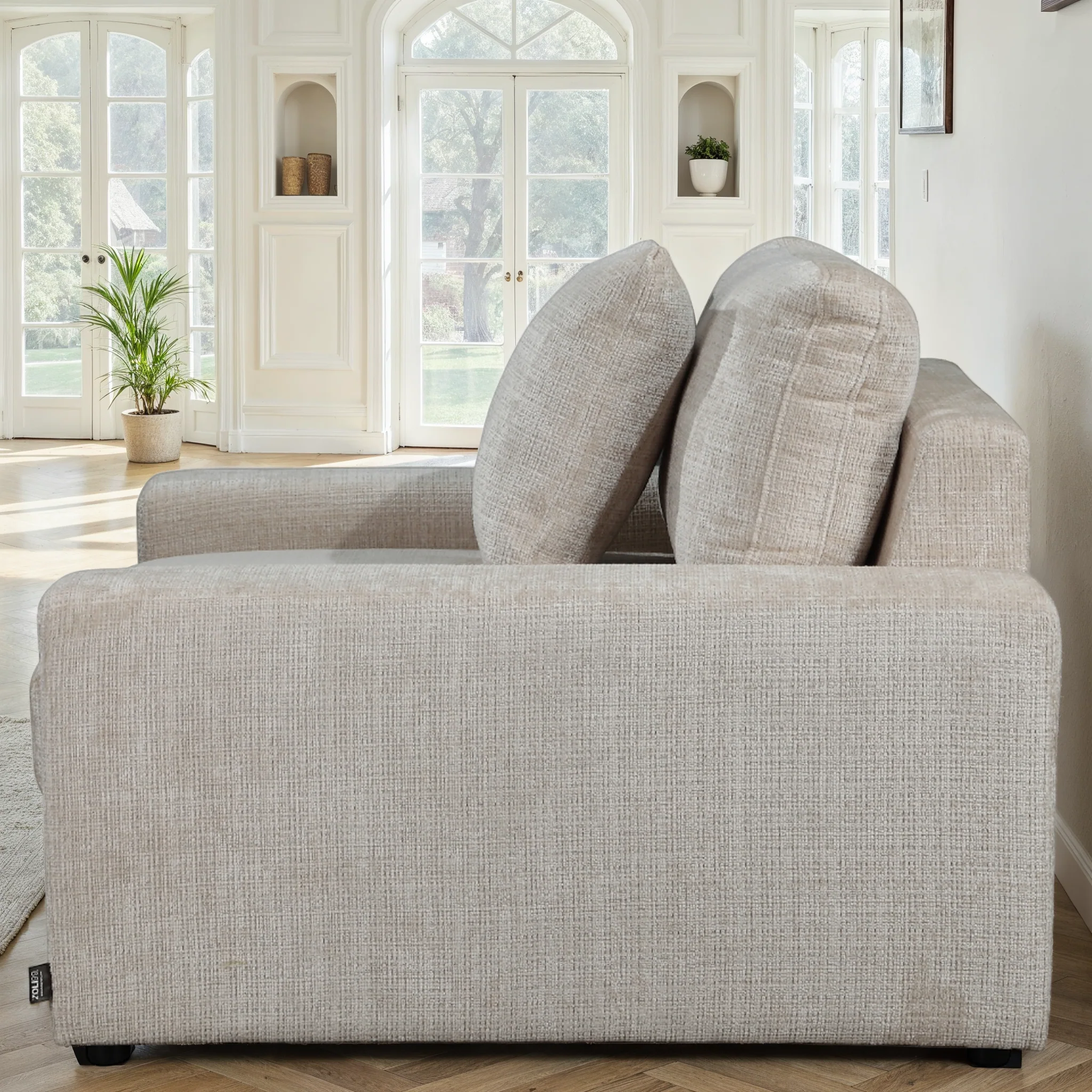 Canapé en tissu, H82CM - VITO - Image 3