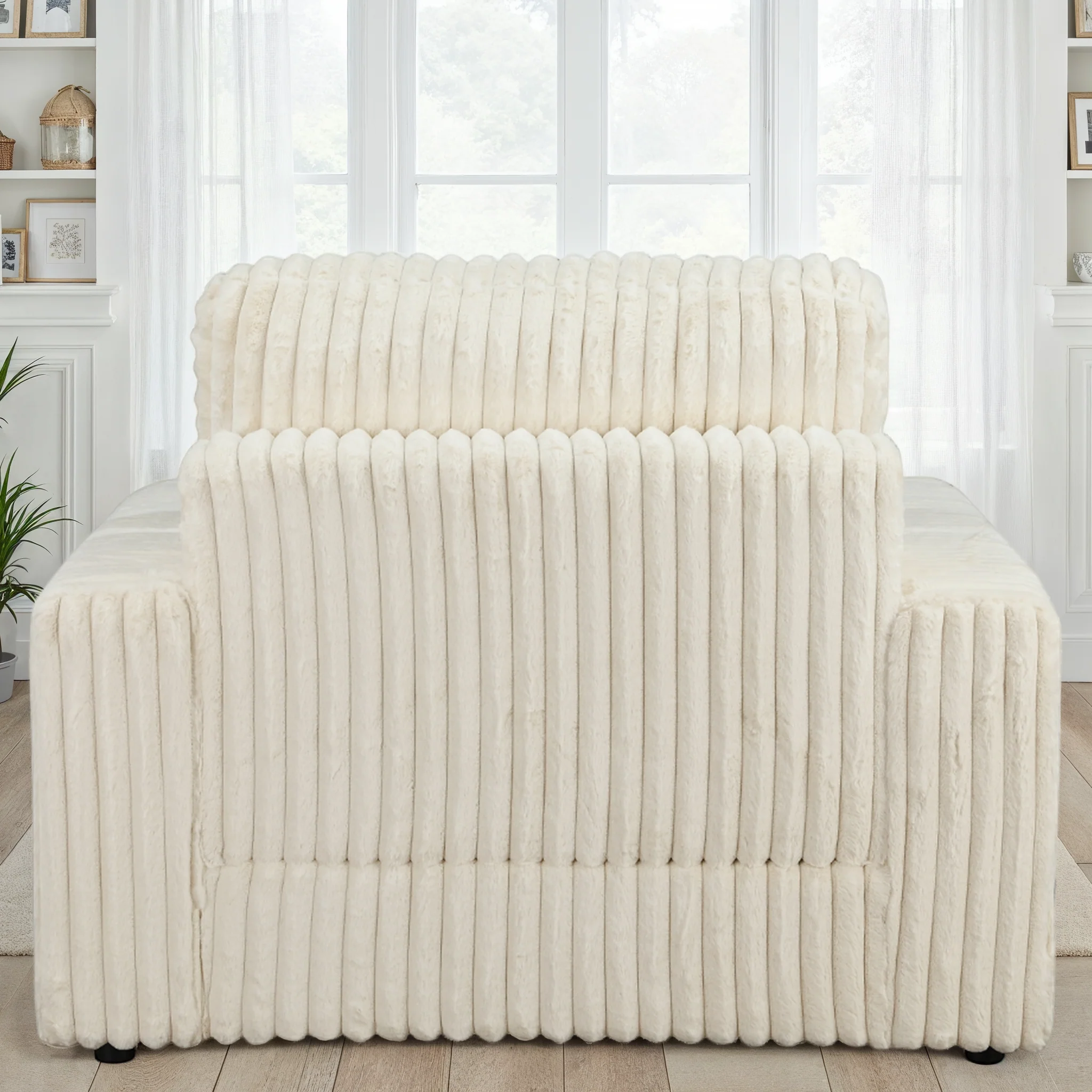 Canapé en tissu, H82CM - VITO - Image 8