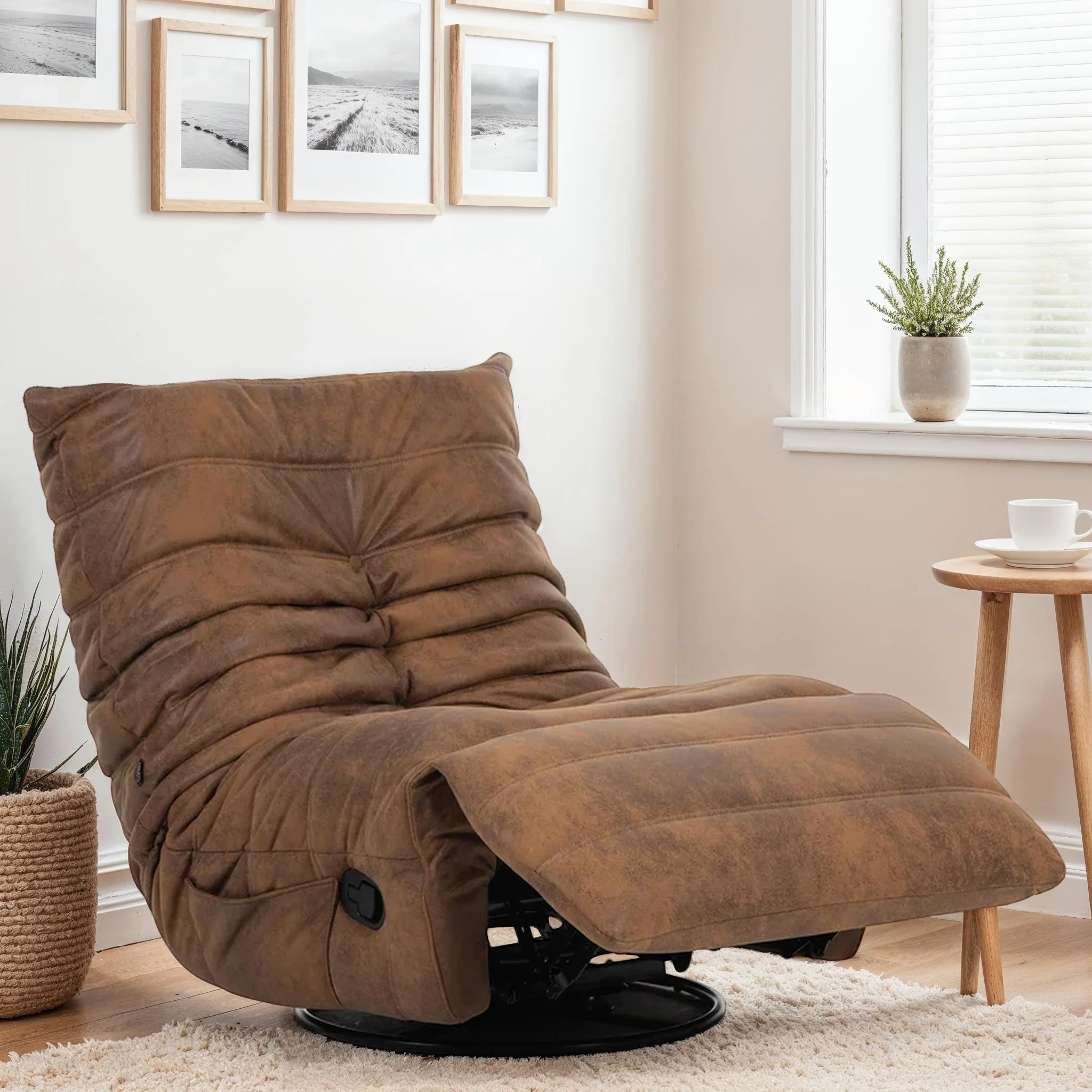 Nova Fauteuil relax en tissu haute qualité, 104x88xH95CM - Image 14