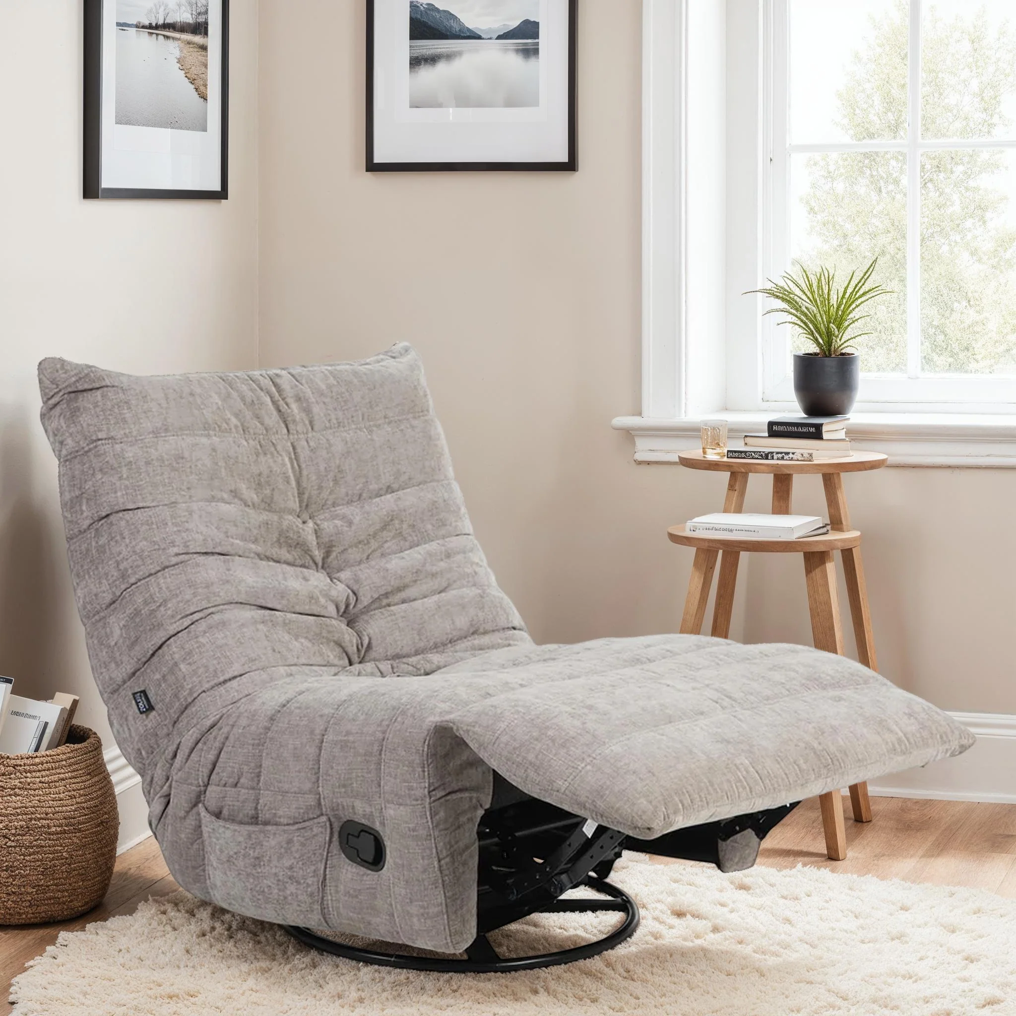 Nova Fauteuil relax en tissu haute qualité, 104x88xH95CM - Image 26