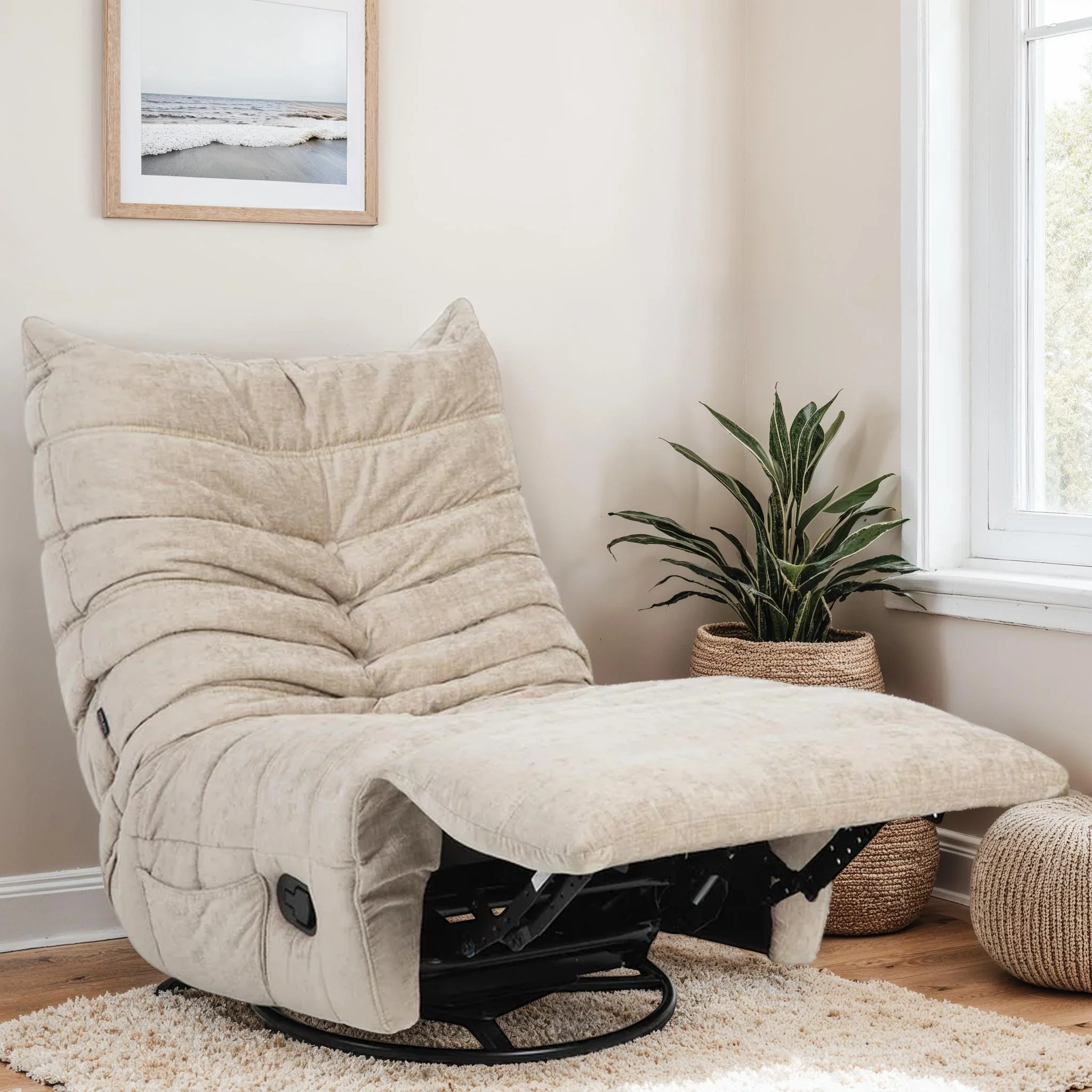 Nova Fauteuil relax en tissu haute qualité, 104x88xH95CM - Image 48