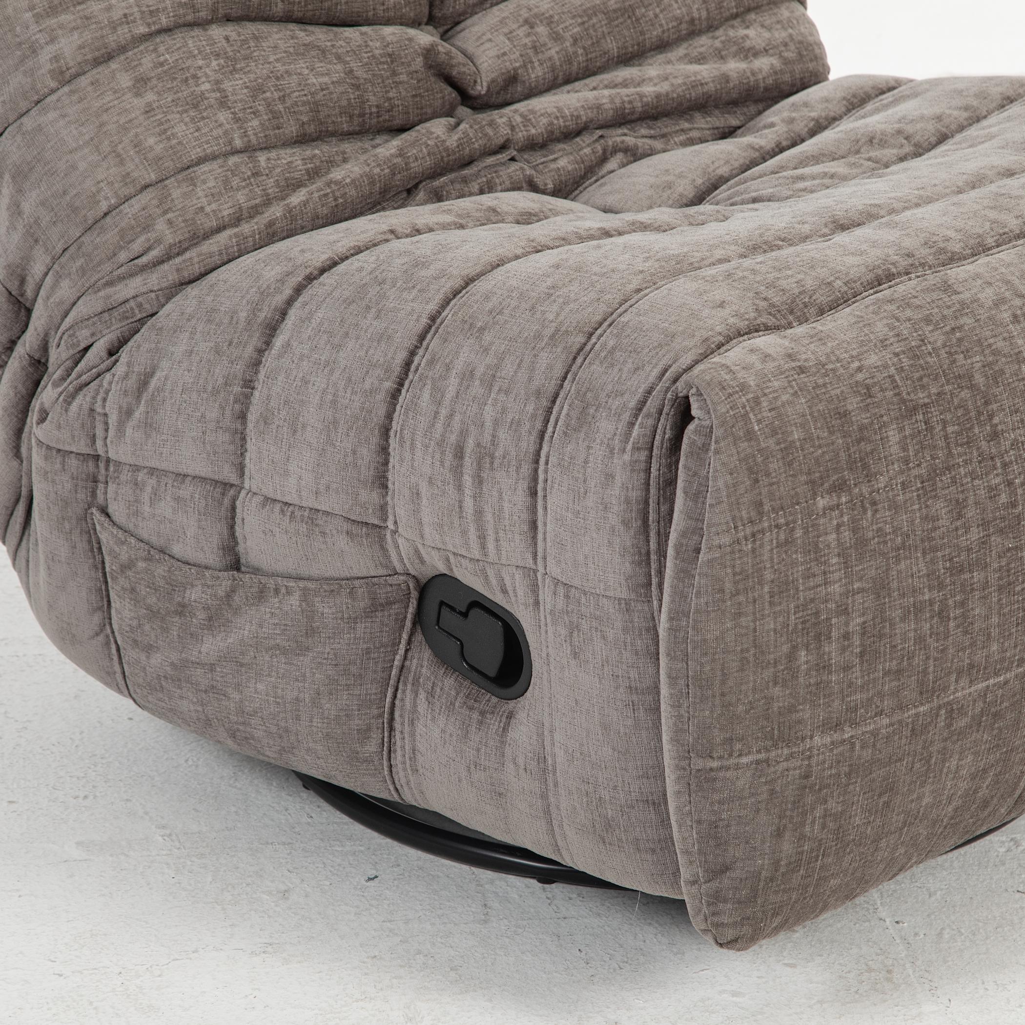 Nova Fauteuil relax en tissu haute qualité, 104x88xH95CM - Image 50