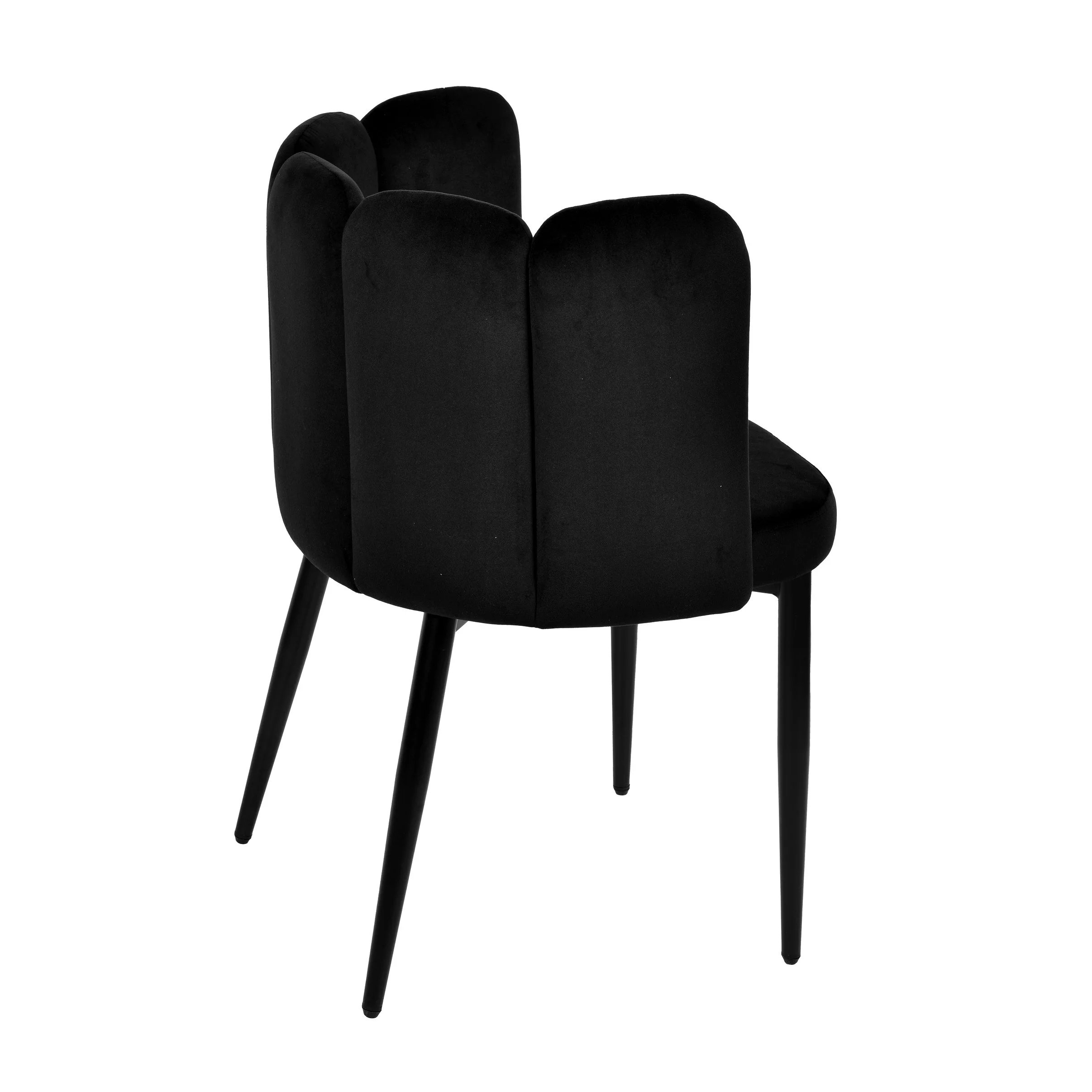 Chaise coquillage en velours anti tâche - CONNOR - Image 17