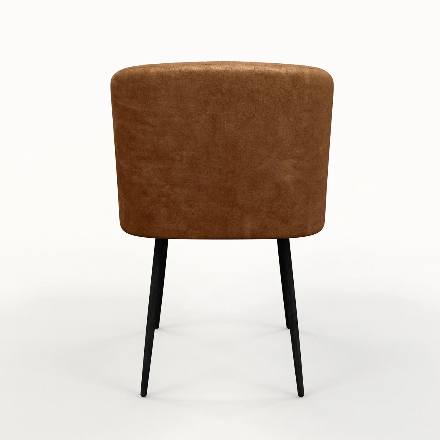 Chaise de salle à manger capitonnée tissu anti-tache-HESTER - Image 11