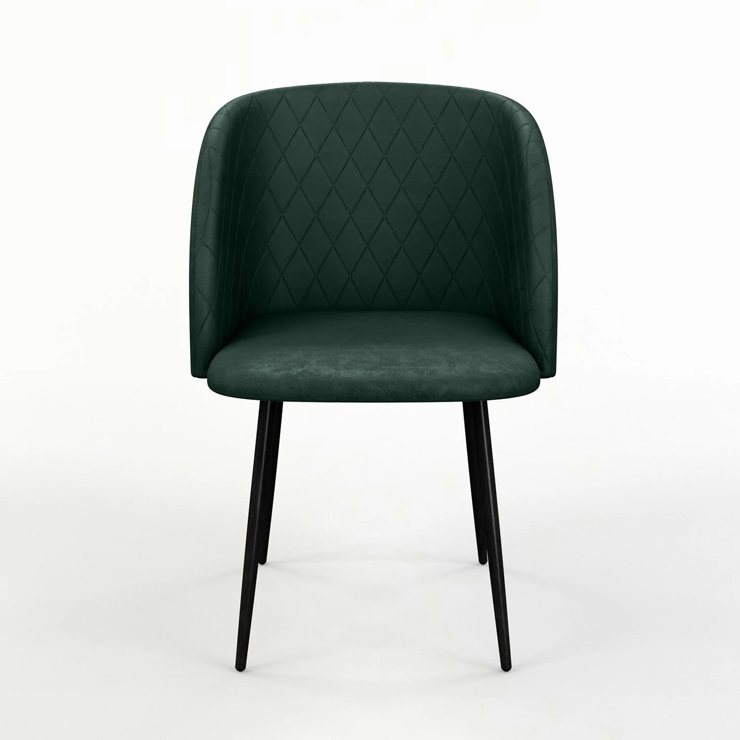 Chaise de salle à manger capitonnée tissu anti-tache-HESTER - Image 14