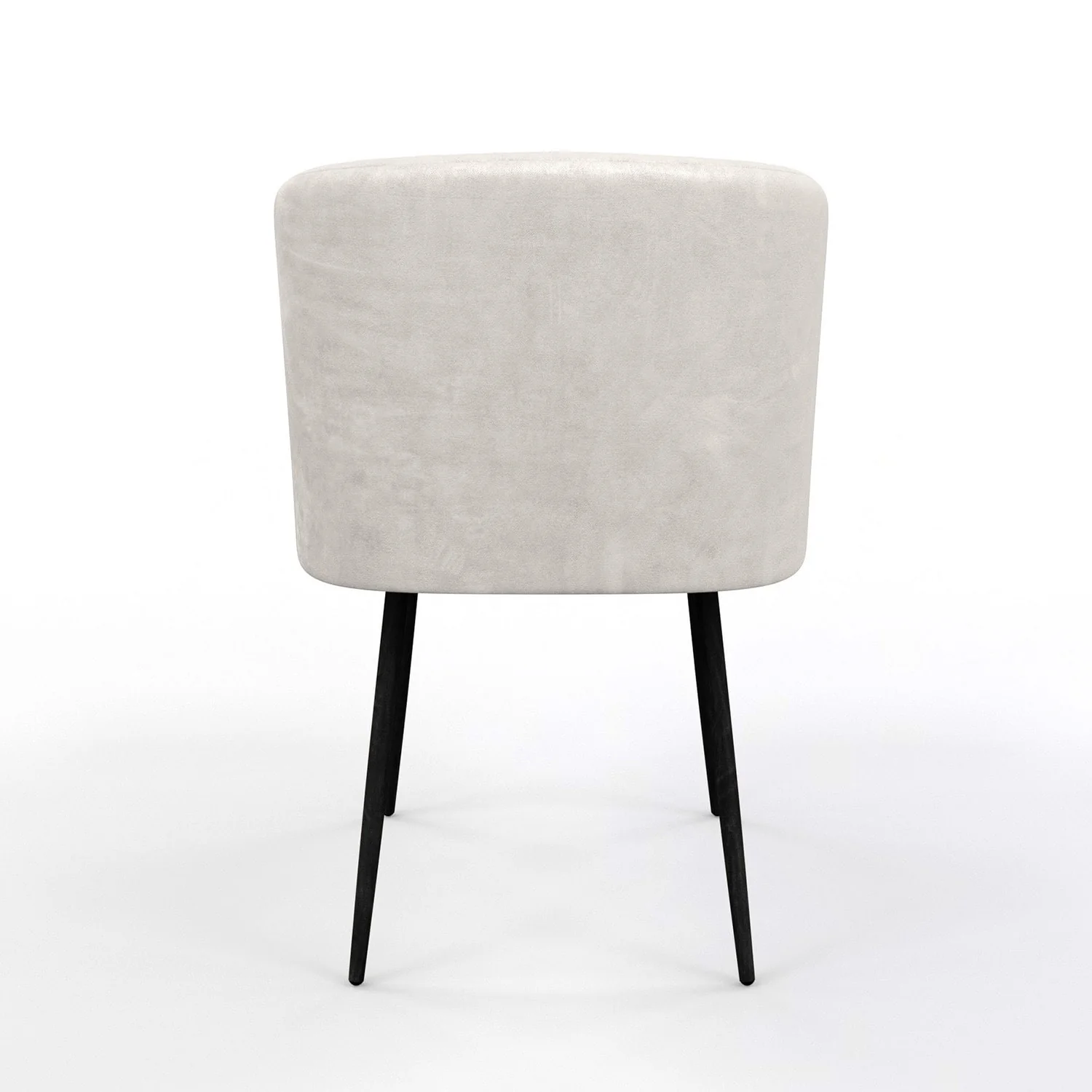 Chaise de salle à manger capitonnée tissu anti-tache-HESTER - Image 47