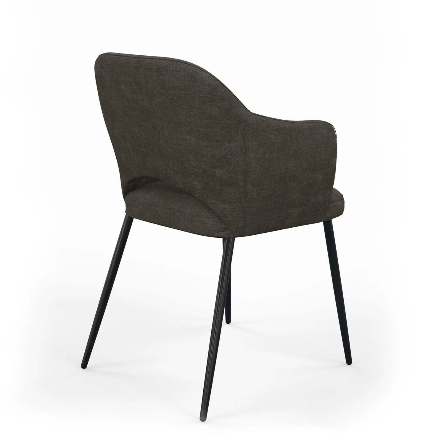 Chaise en tissu, 58x63,5xH80cm - MILLIE - Image 11