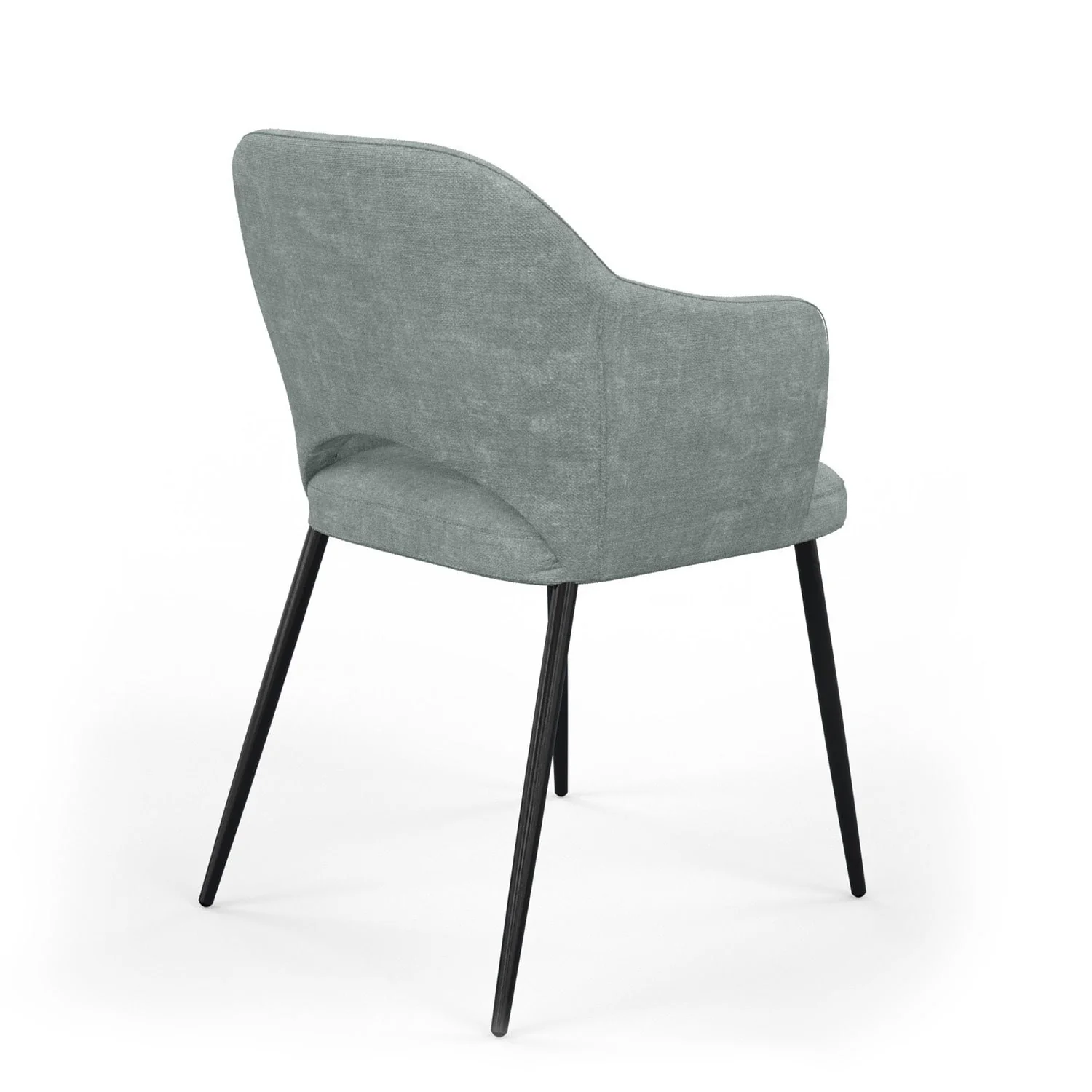 Chaise en tissu, 58x63,5xH80cm - MILLIE - Image 17