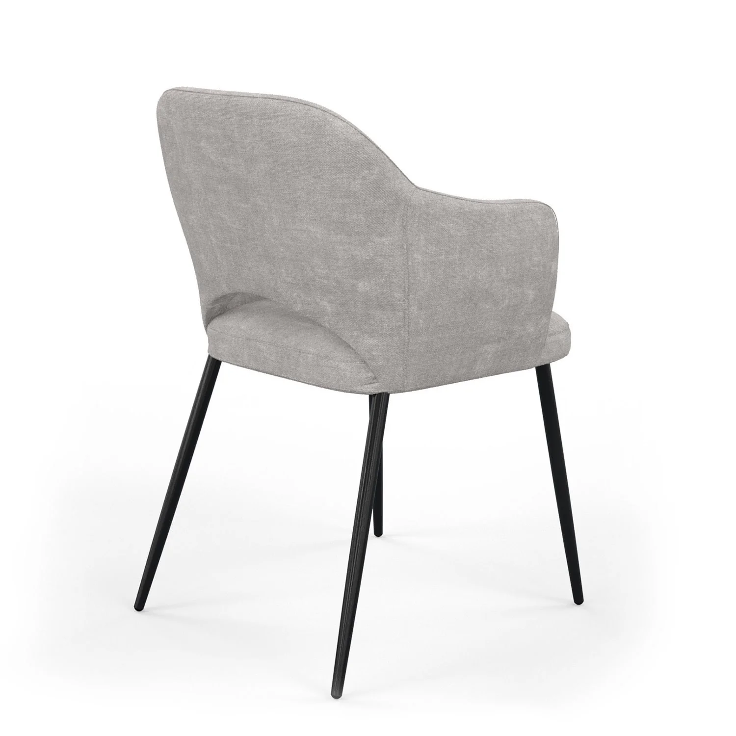 Chaise en tissu, 58x63,5xH80cm - MILLIE - Image 23