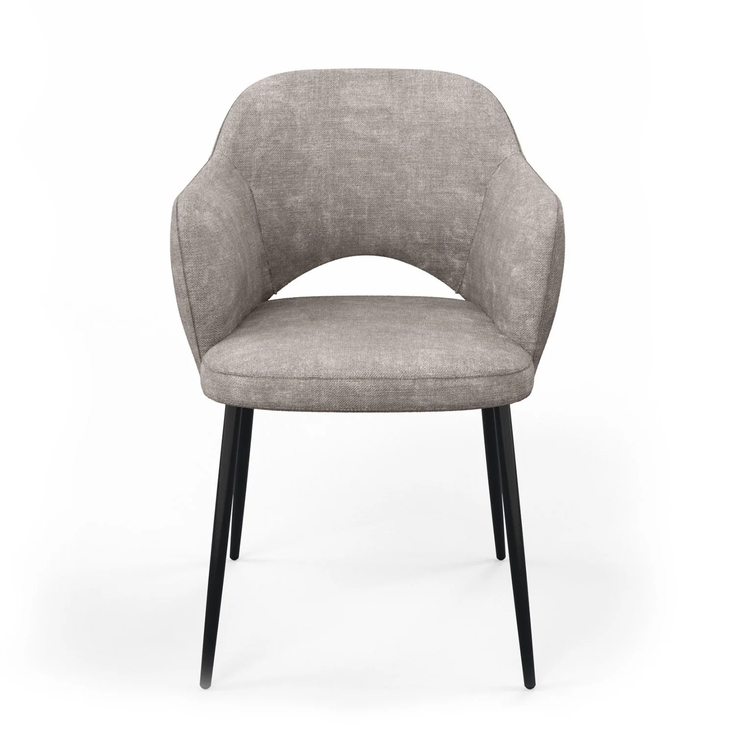 Chaise en tissu, 58x63,5xH80cm - MILLIE - Image 27