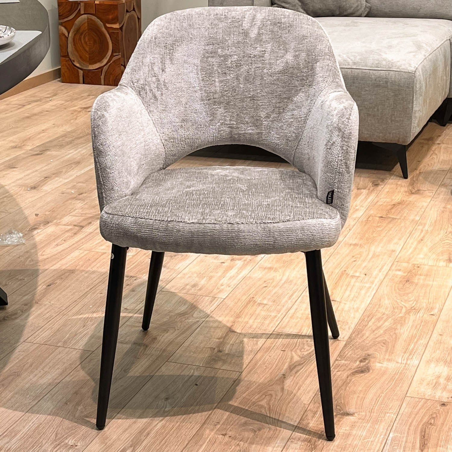 Chaise en tissu, 58x63,5xH80cm - MILLIE - Image 41