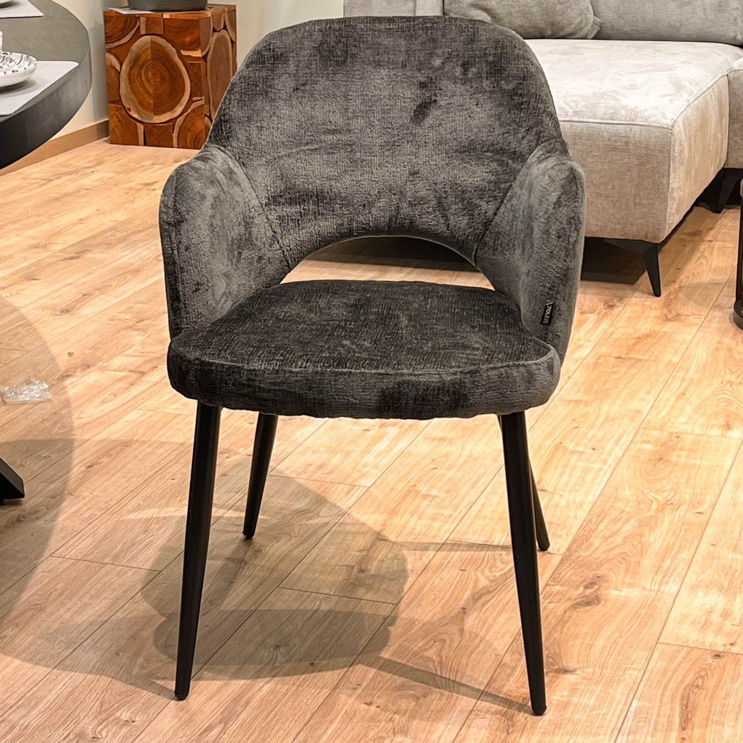 Chaise en tissu, 58x63,5xH80cm - MILLIE - Image 42