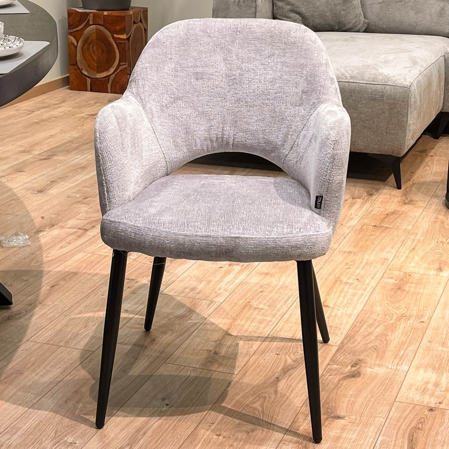 Chaise en tissu, 58x63,5xH80cm - MILLIE - Image 44