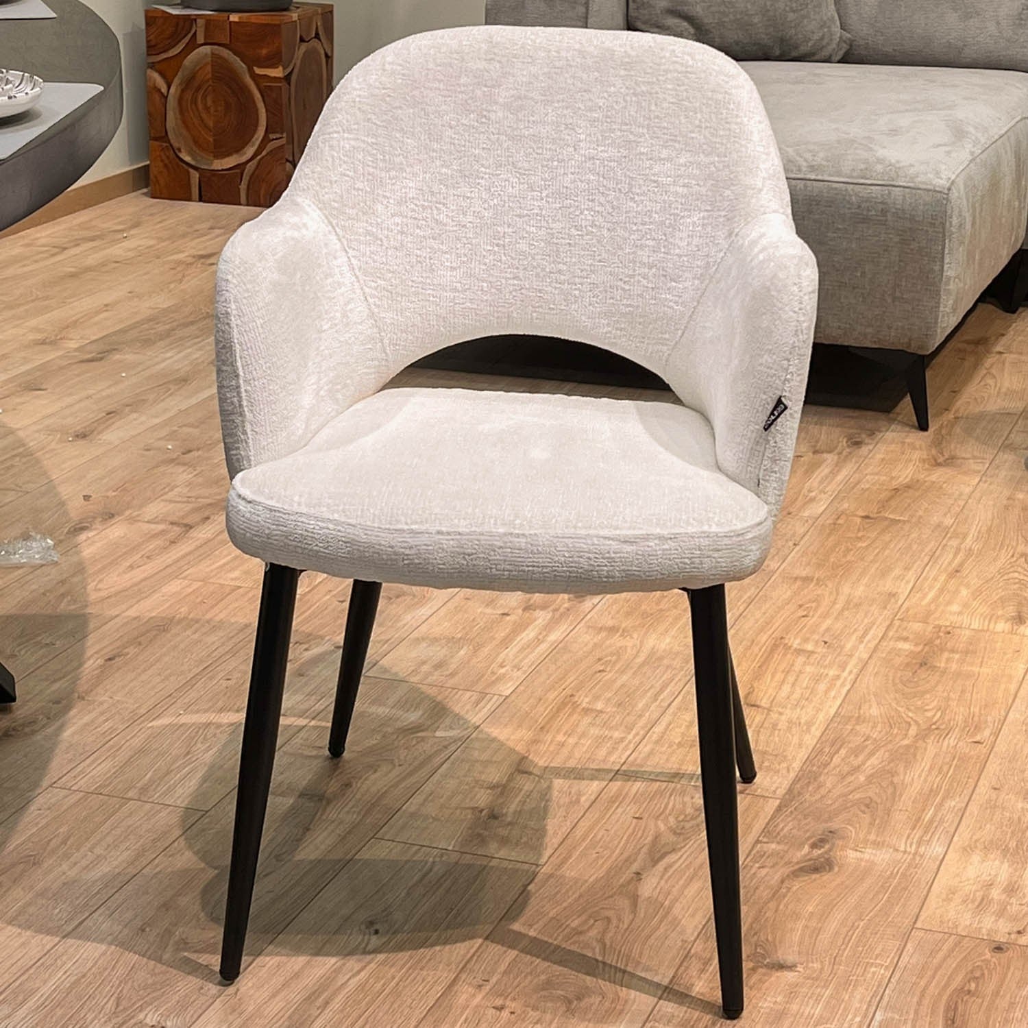 Chaise en tissu, 58x63,5xH80cm - MILLIE - Image 45