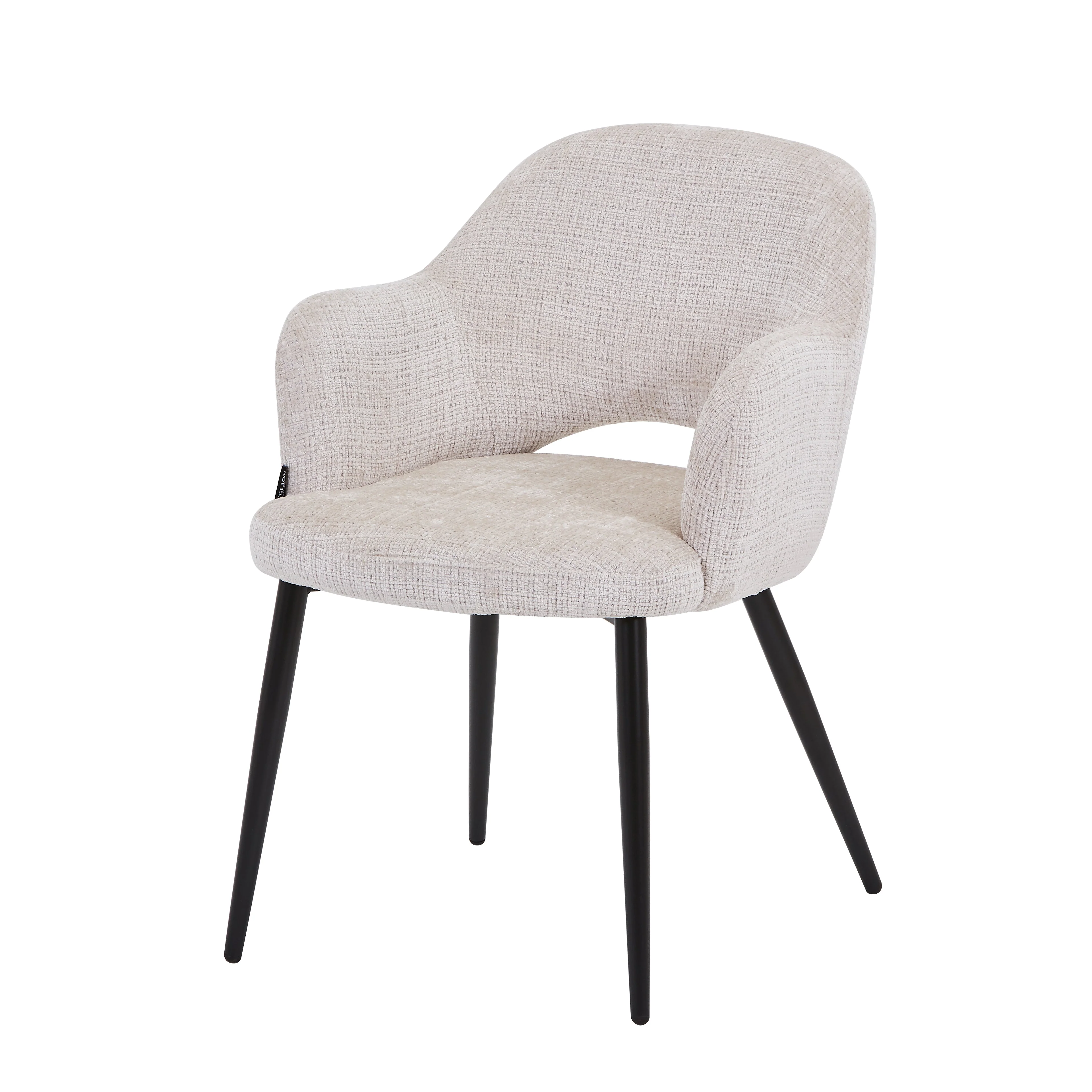 Chaise en tissu, 58x63,5xH80cm - MILLIE - Image 53