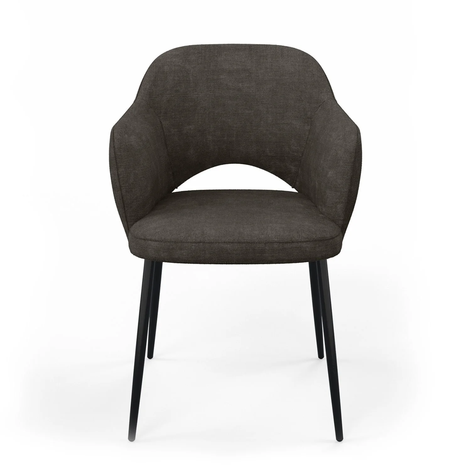 Chaise en tissu, 58x63,5xH80cm - MILLIE - Image 9