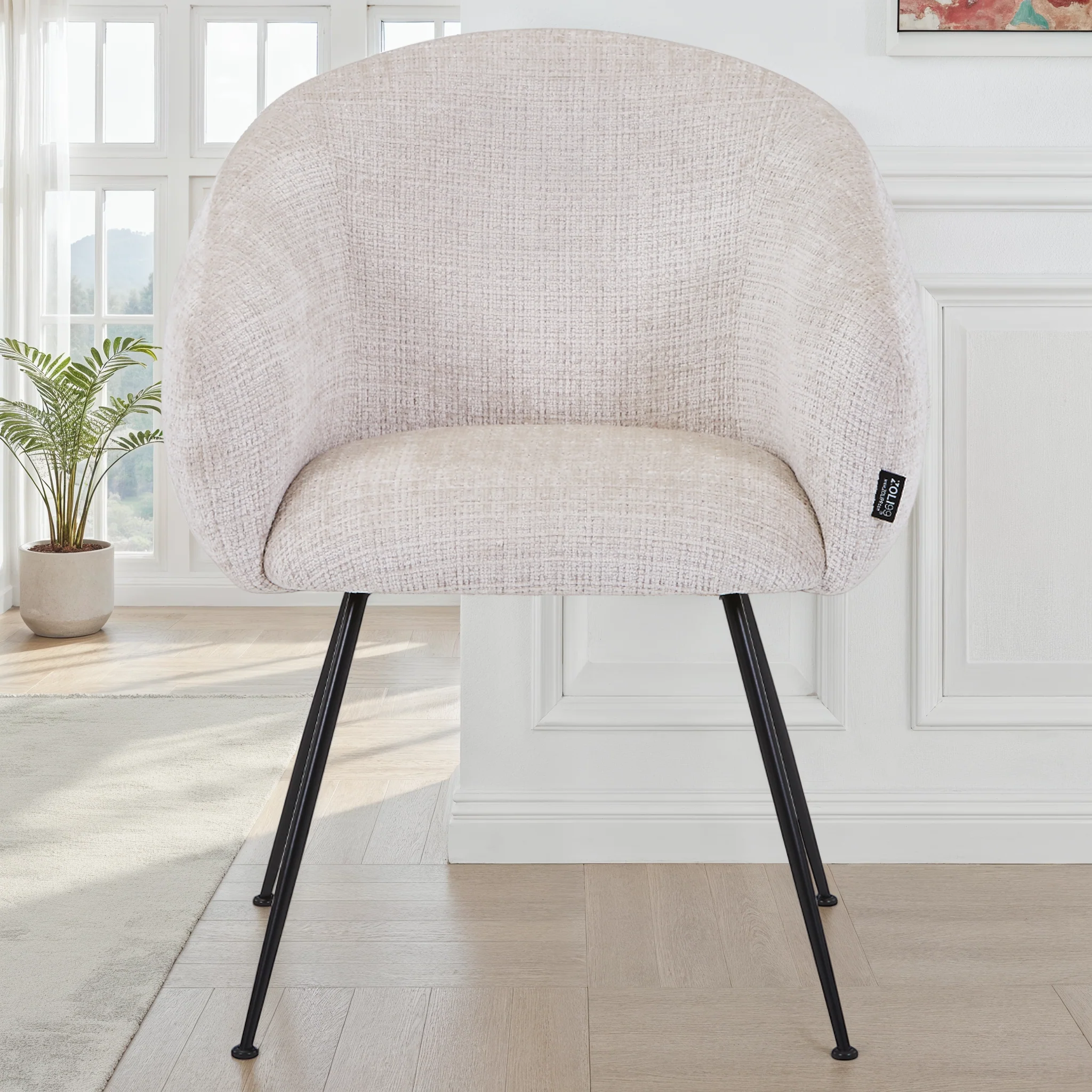 Chaise en tissu, 62x60xH79 cm - CLOUD - Image 32