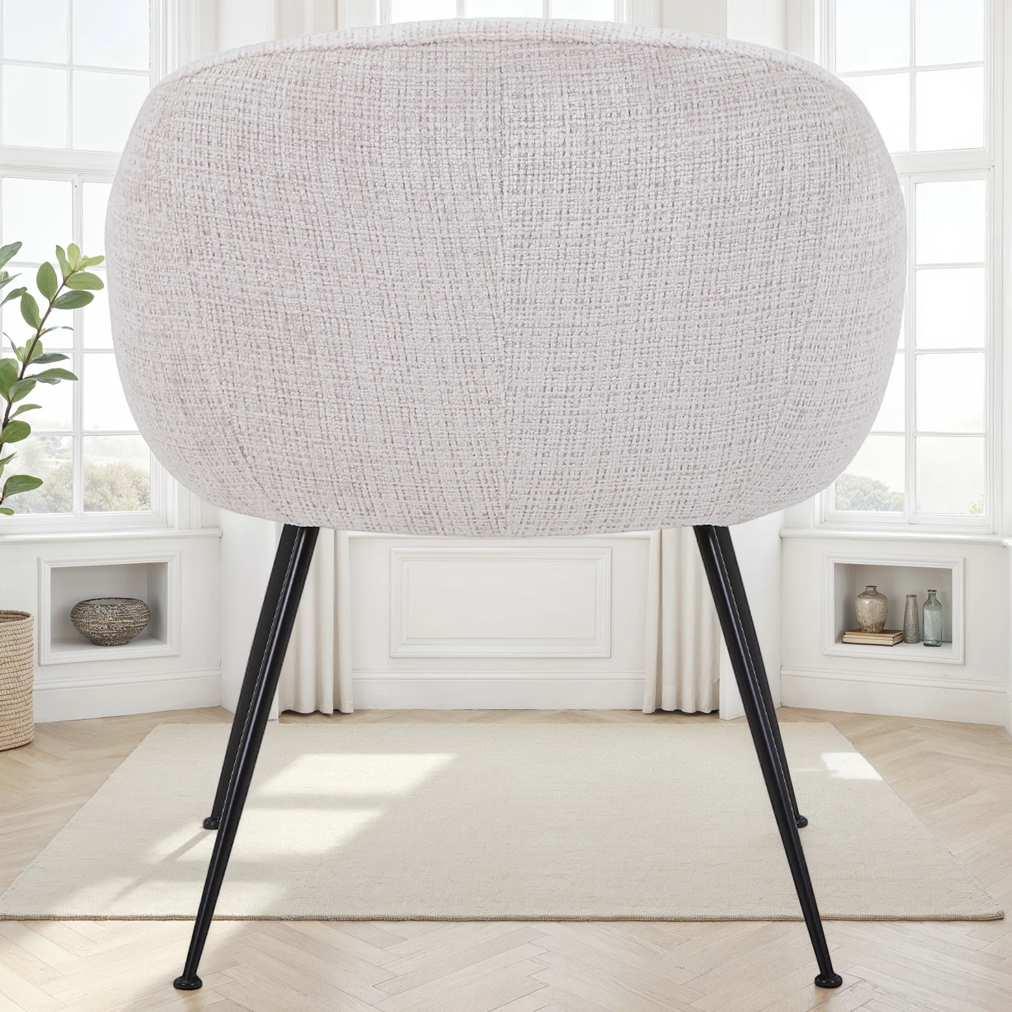 Chaise en tissu, 62x60xH79 cm - CLOUD - Image 35