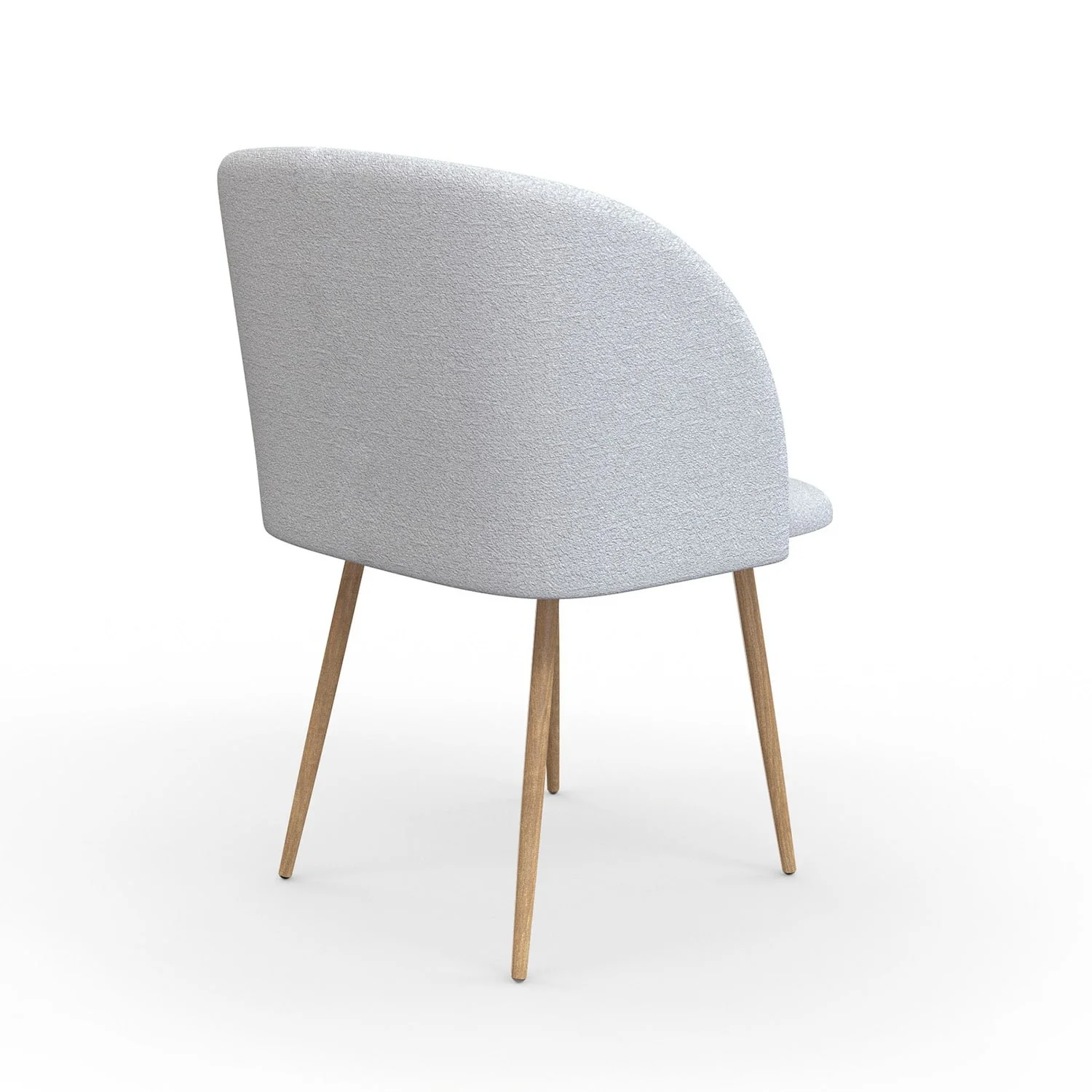 Chaise en velours, 55,5x60xH83 cm - YPOS - Image 13