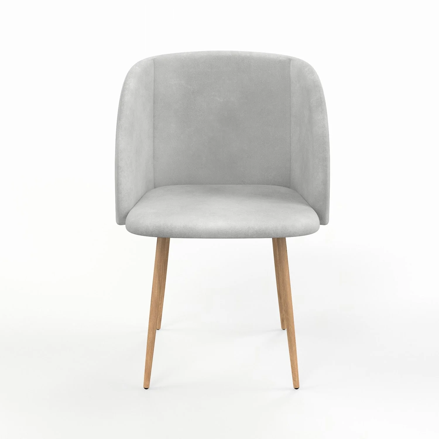 Chaise en velours, 55,5x60xH83 cm - YPOS - Image 33