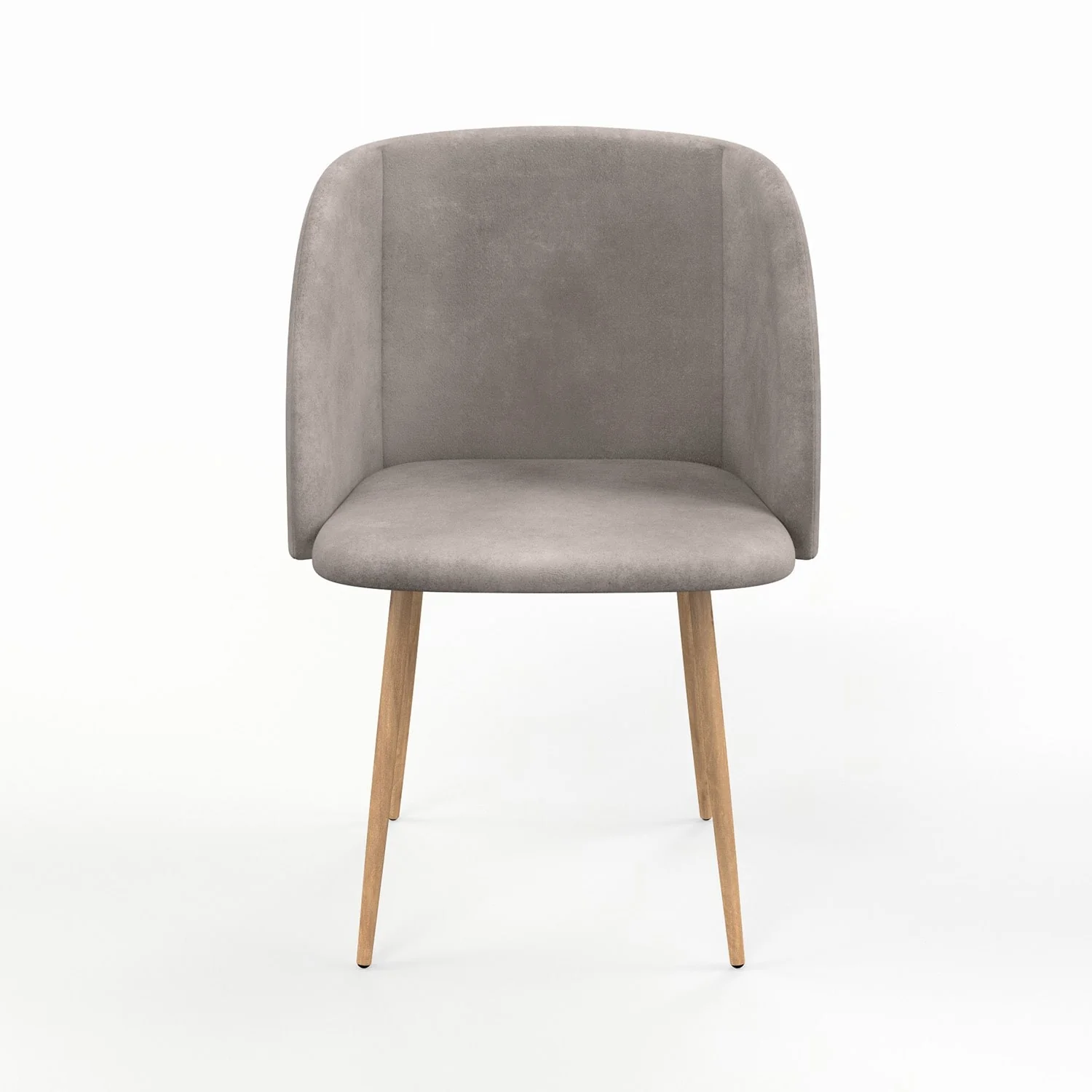 Chaise en velours, 55,5x60xH83 cm - YPOS - Image 45