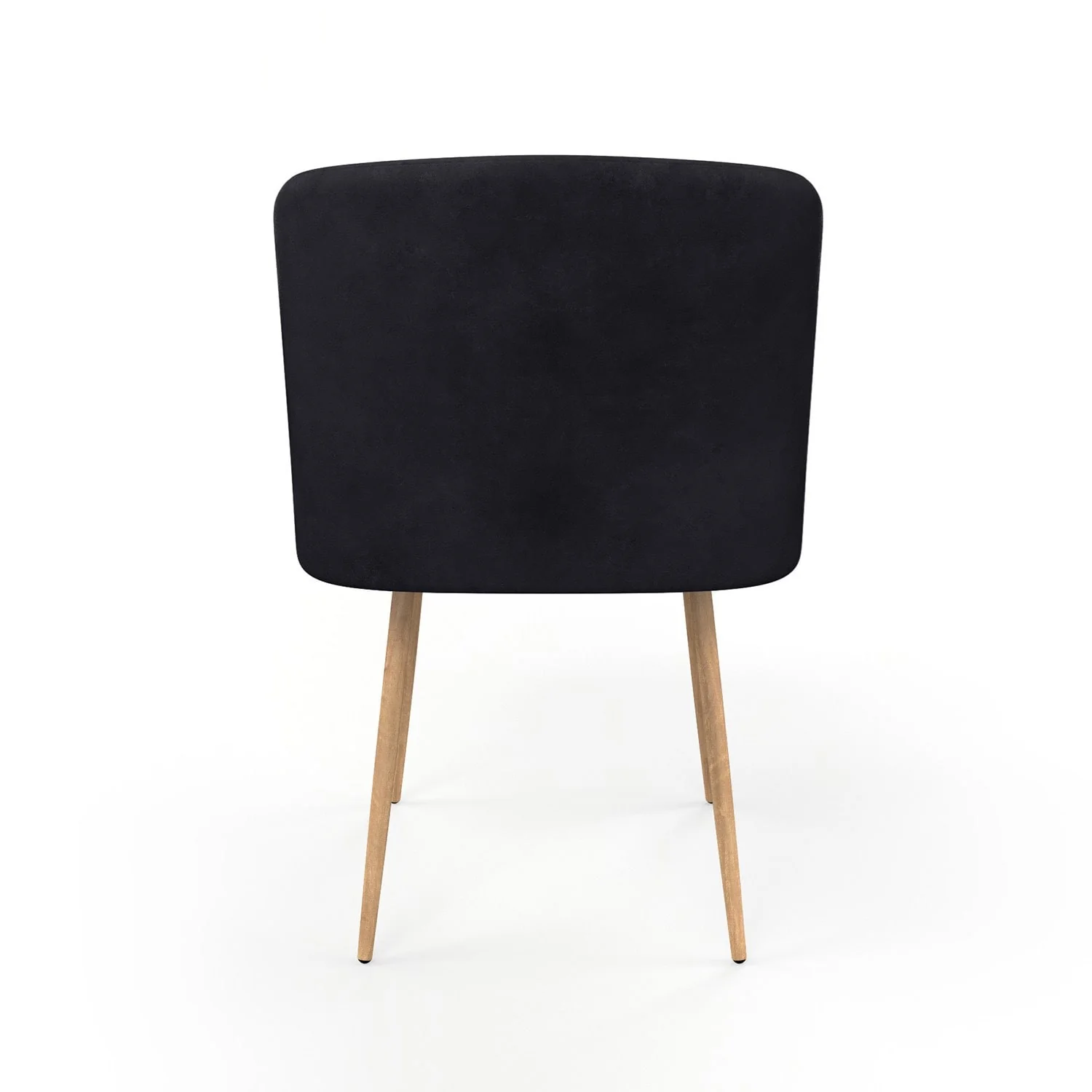 Chaise en velours, 55,5x60xH83 cm - YPOS - Image 5