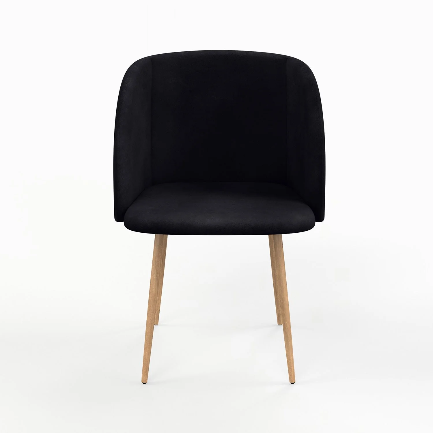 Chaise en velours, 55,5x60xH83 cm - YPOS - Image 9