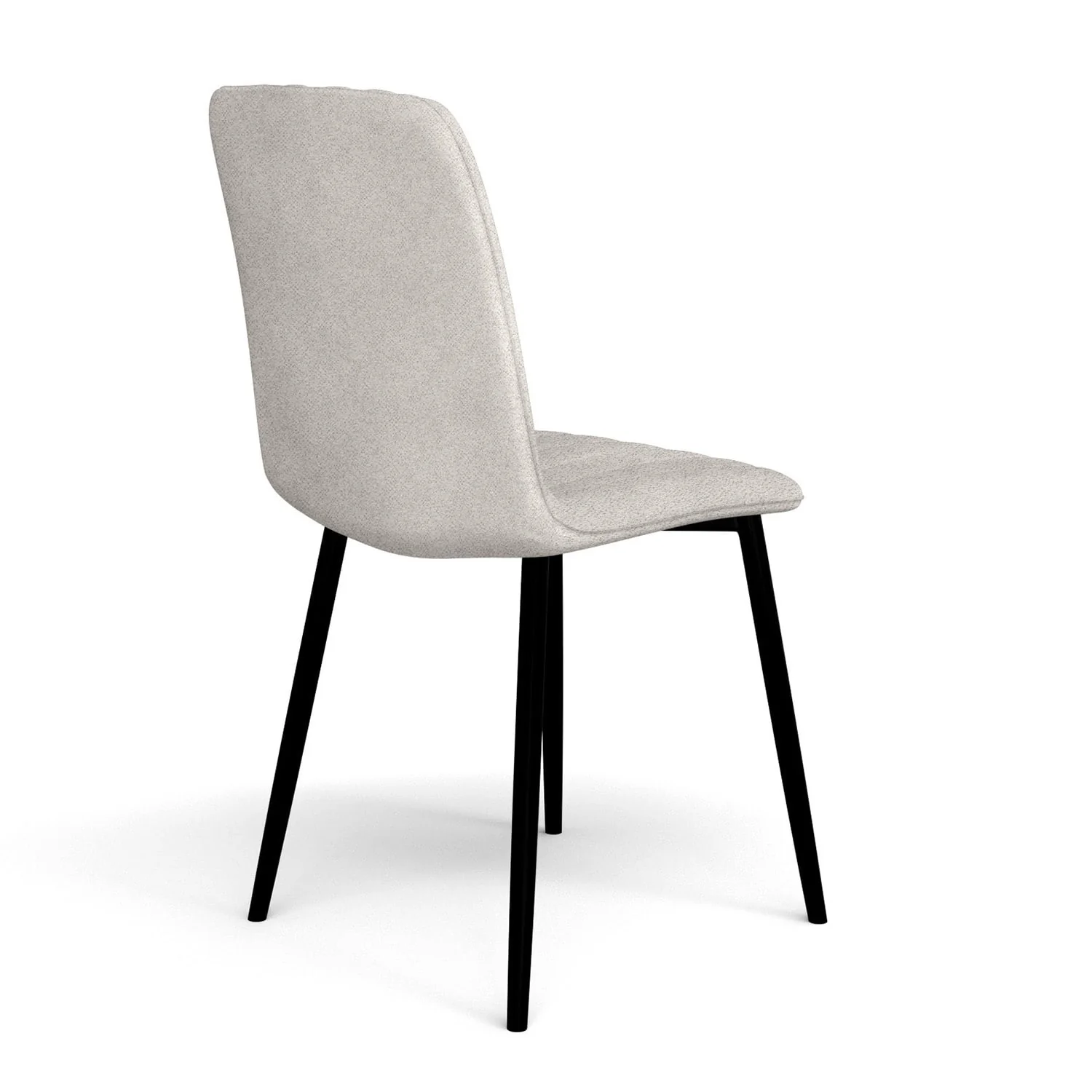 Chaise en velours anti tache rembourrée, 43x53xH91cm-DORIA - Image 10