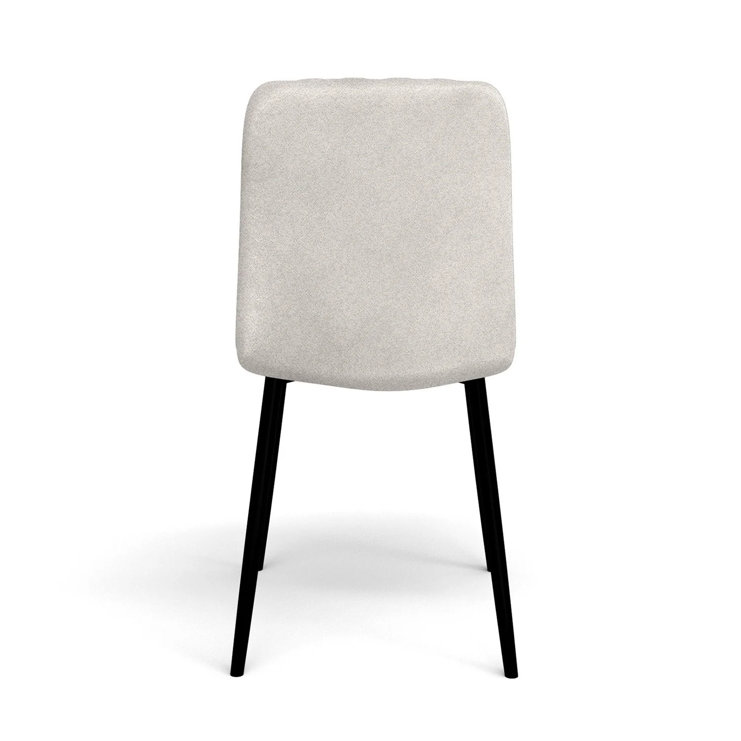 Chaise en velours anti tache rembourrée, 43x53xH91cm-DORIA - Image 11