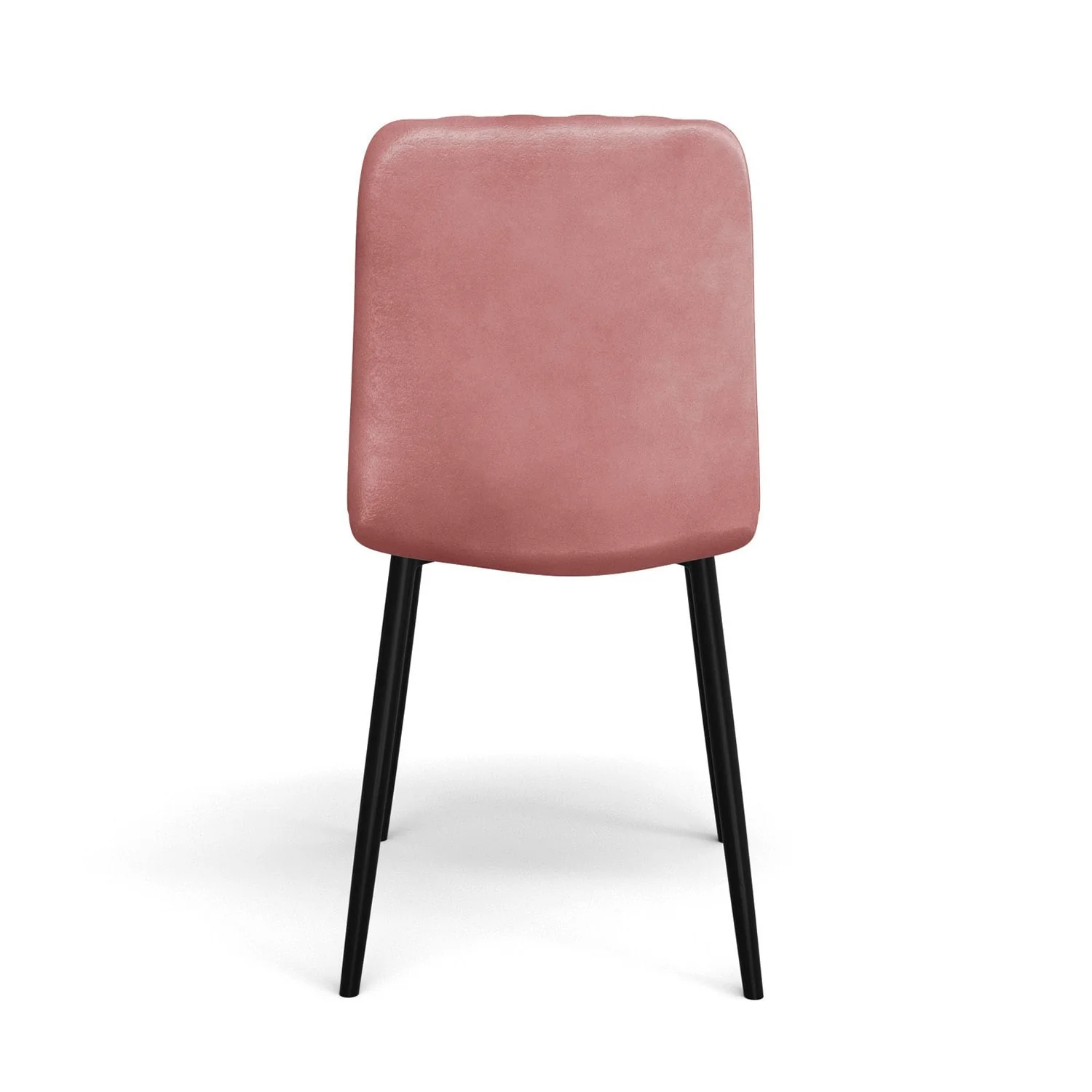 Chaise en velours anti tache rembourrée, 43x53xH91cm-DORIA - Image 35