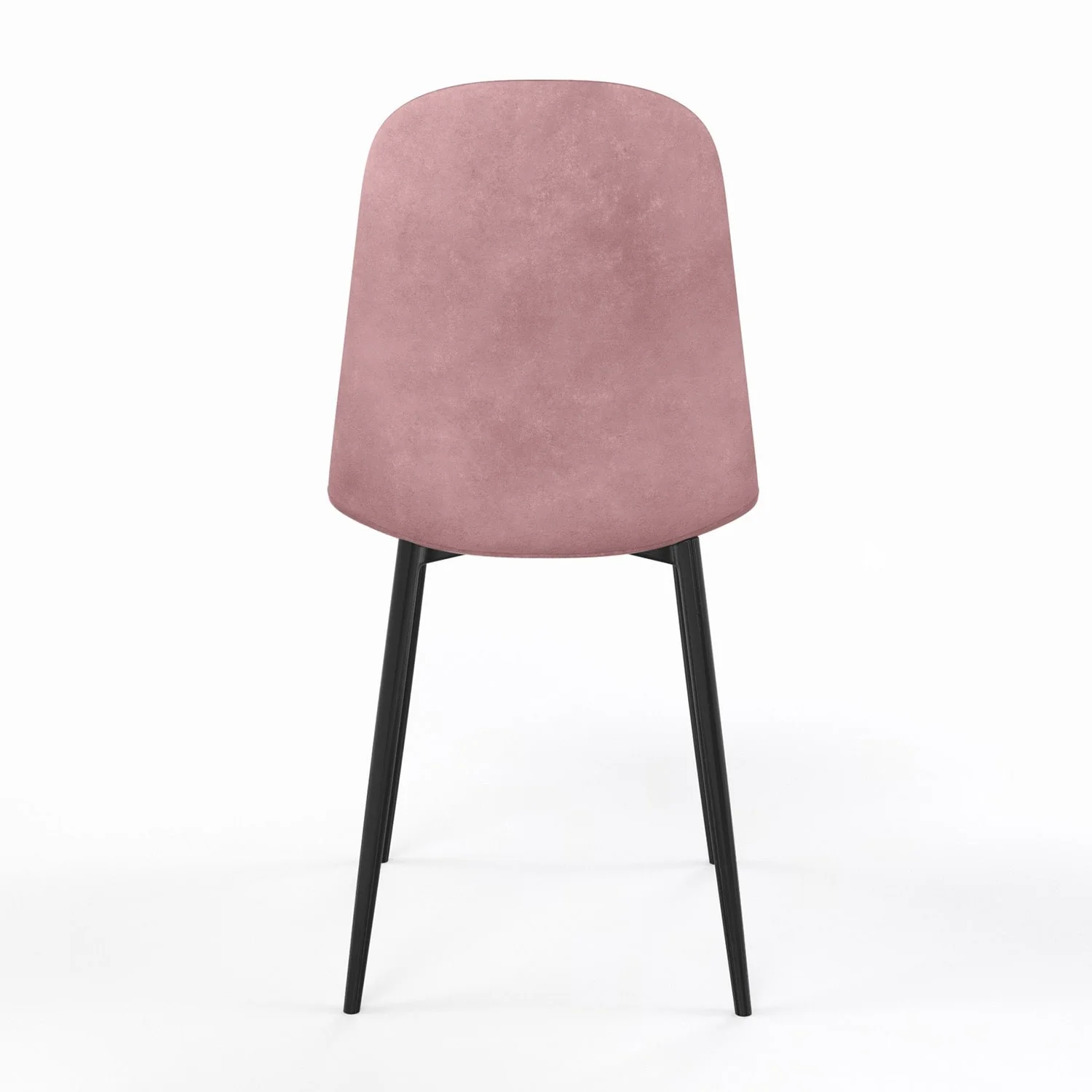 Chaise KLARY style scandinave en velours, pieds noirs - Image 25