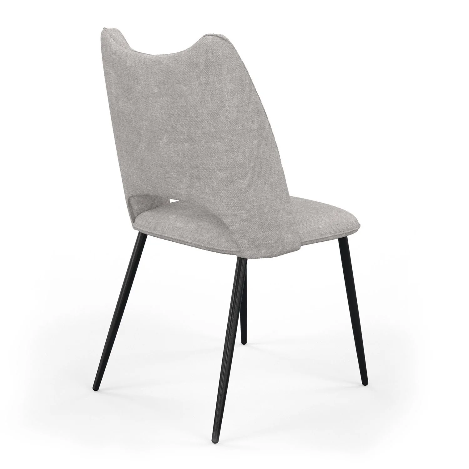 Chaise orthopédique en tissu, 51,5x60xH95,5cm - MADDY - Image 10