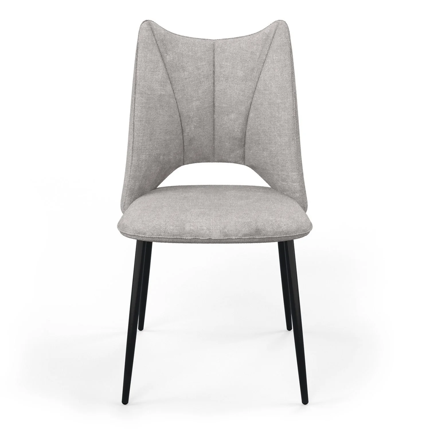 Chaise orthopédique en tissu, 51,5x60xH95,5cm - MADDY - Image 12