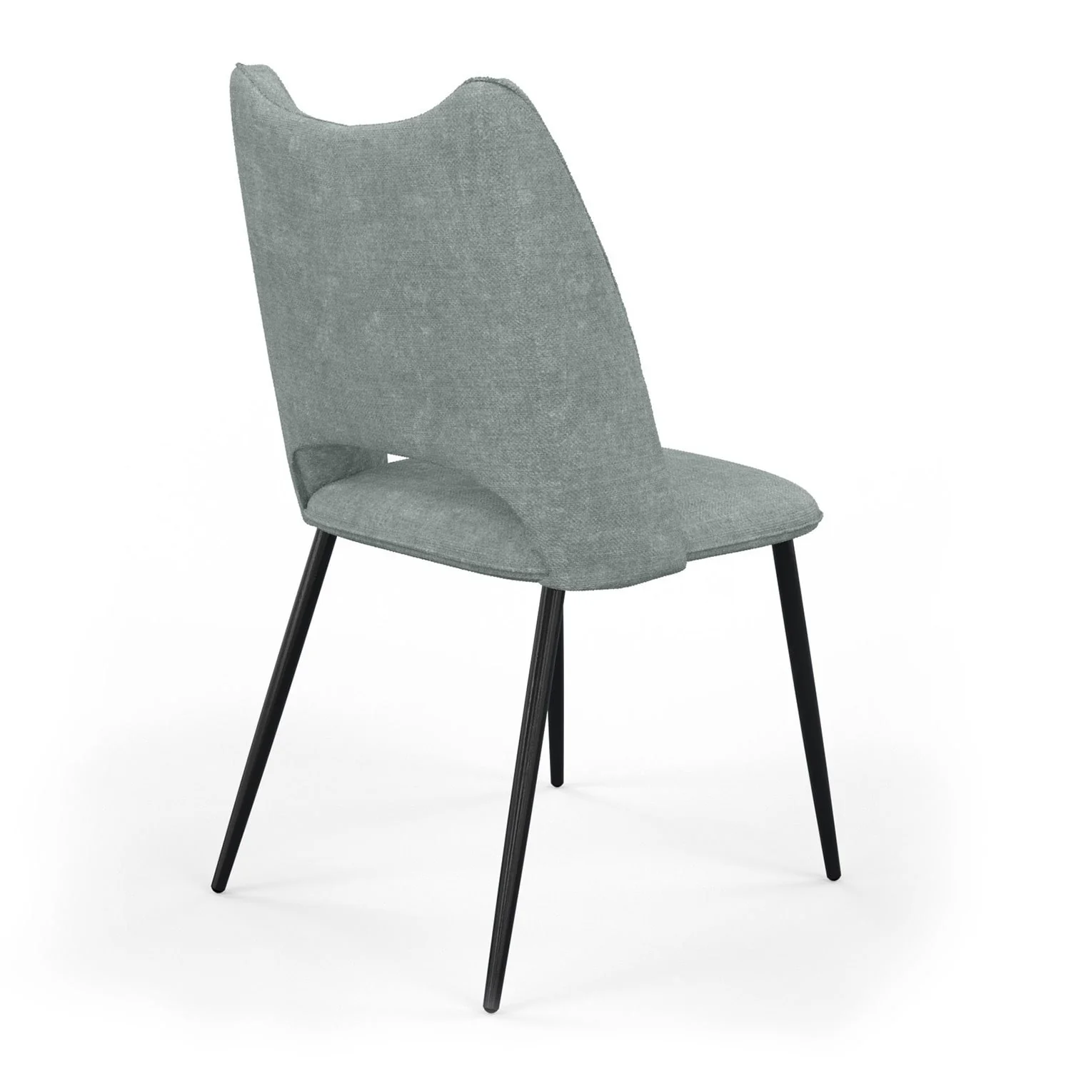 Chaise orthopédique en tissu, 51,5x60xH95,5cm - MADDY - Image 16