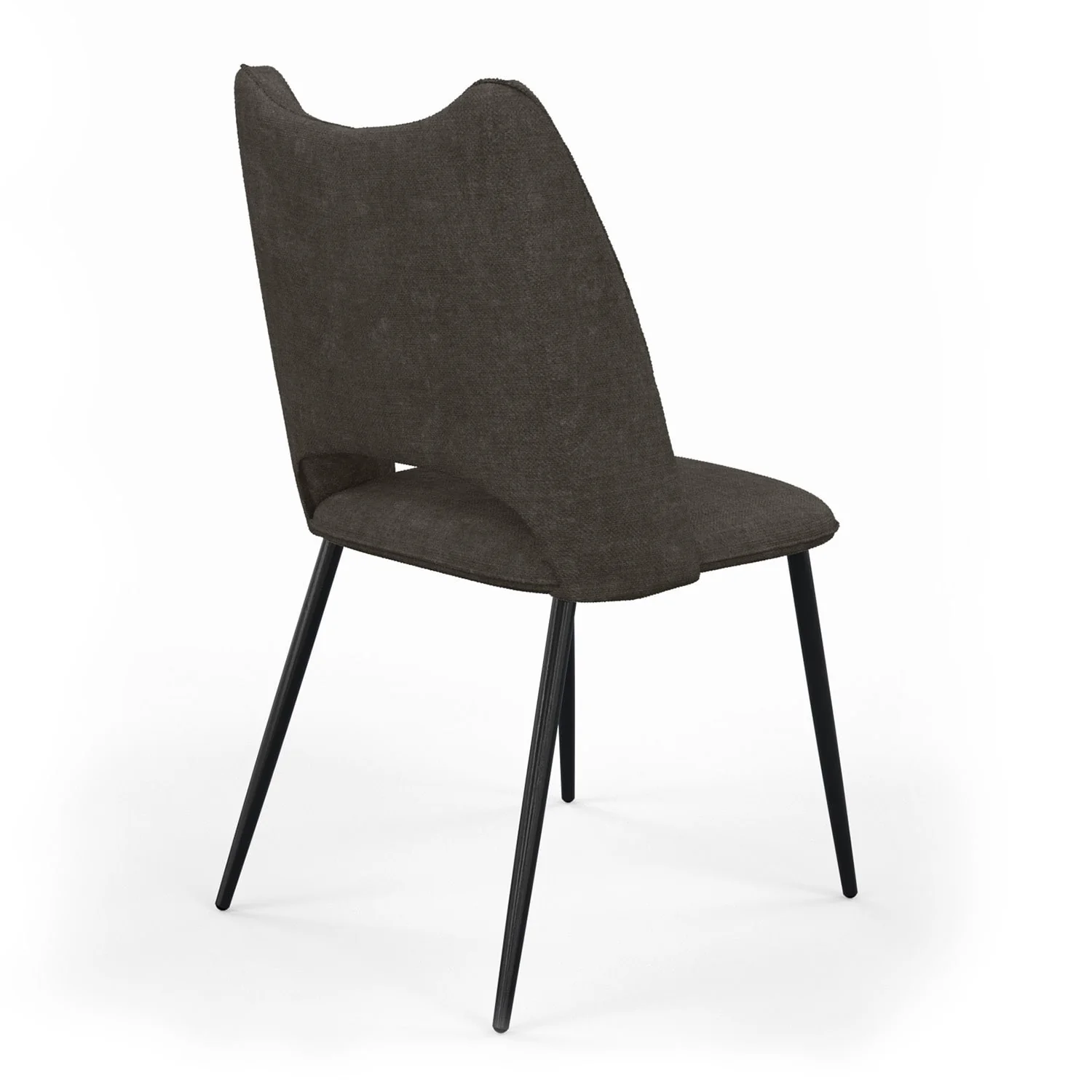 Chaise orthopédique en tissu, 51,5x60xH95,5cm - MADDY - Image 22