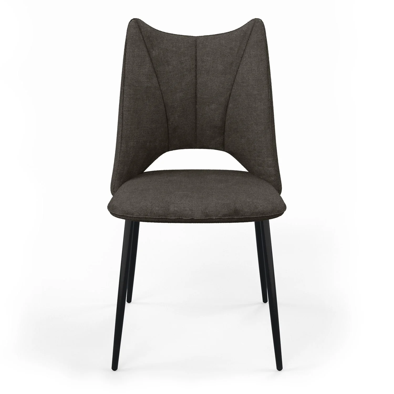 Chaise orthopédique en tissu, 51,5x60xH95,5cm - MADDY - Image 24