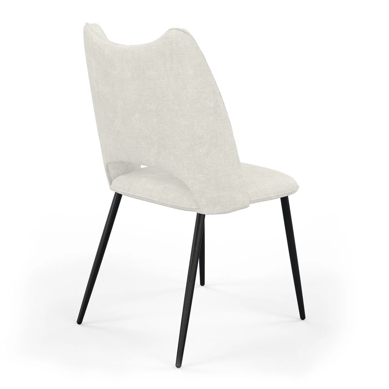 Chaise orthopédique en tissu, 51,5x60xH95,5cm - MADDY - Image 28