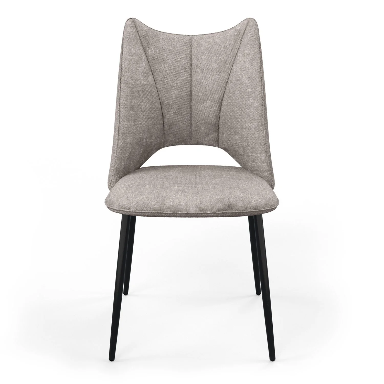 Chaise orthopédique en tissu, 51,5x60xH95,5cm - MADDY - Image 6