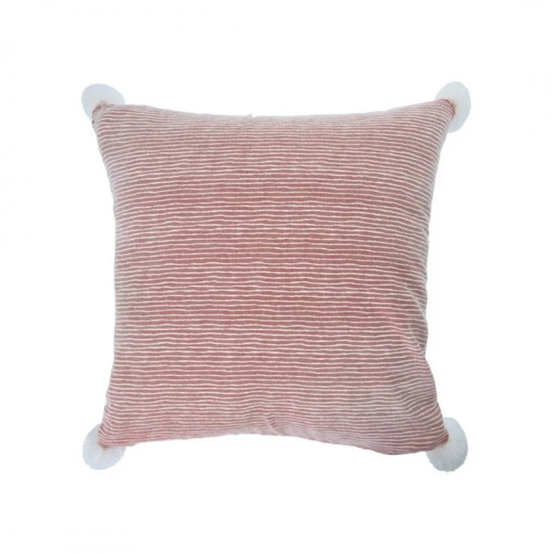 Coussin INDAH à pompons 45x45 - Image 3