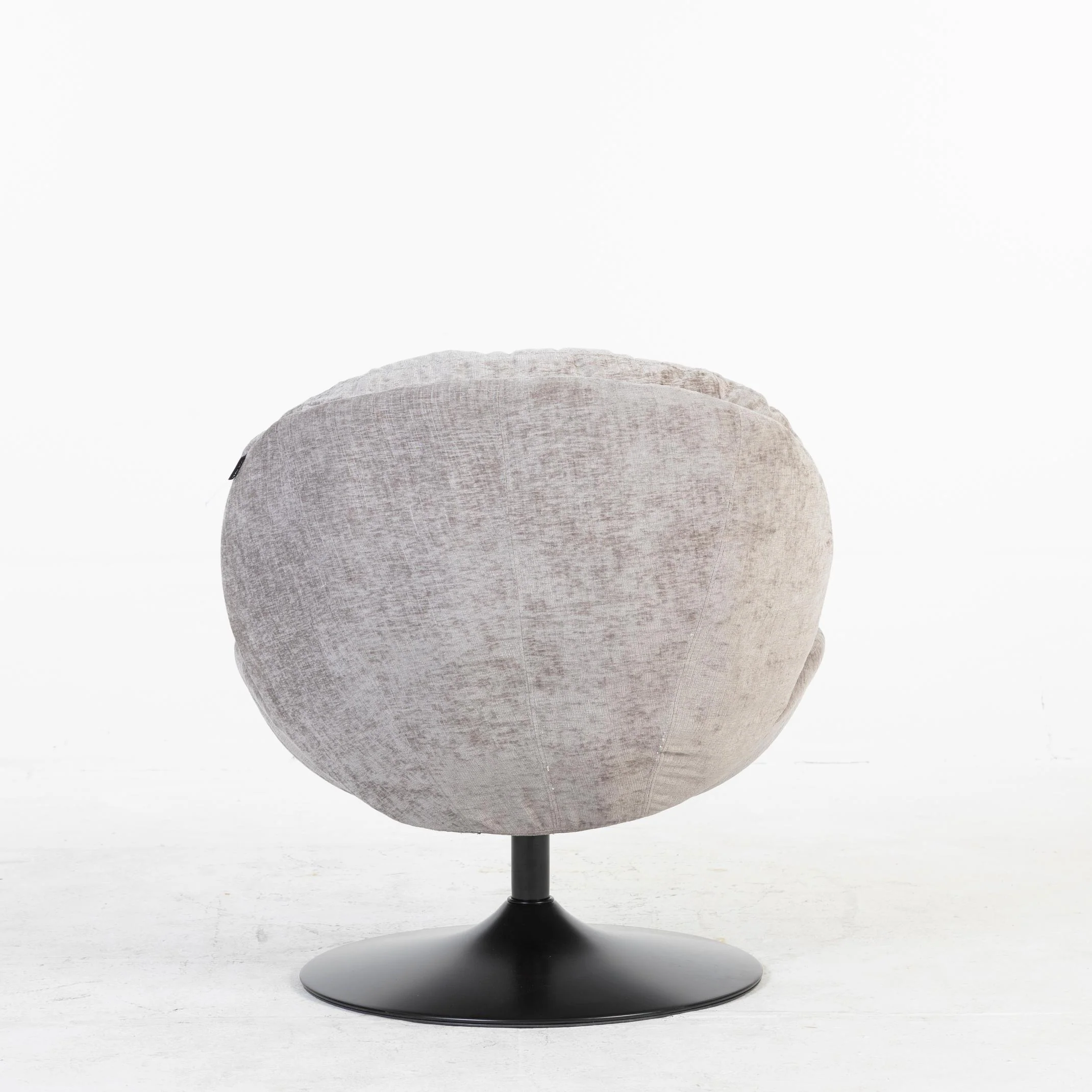 Milo Fauteuil rond design pivotant en tissu haute qualité, 85x70xH89CM - Image 29