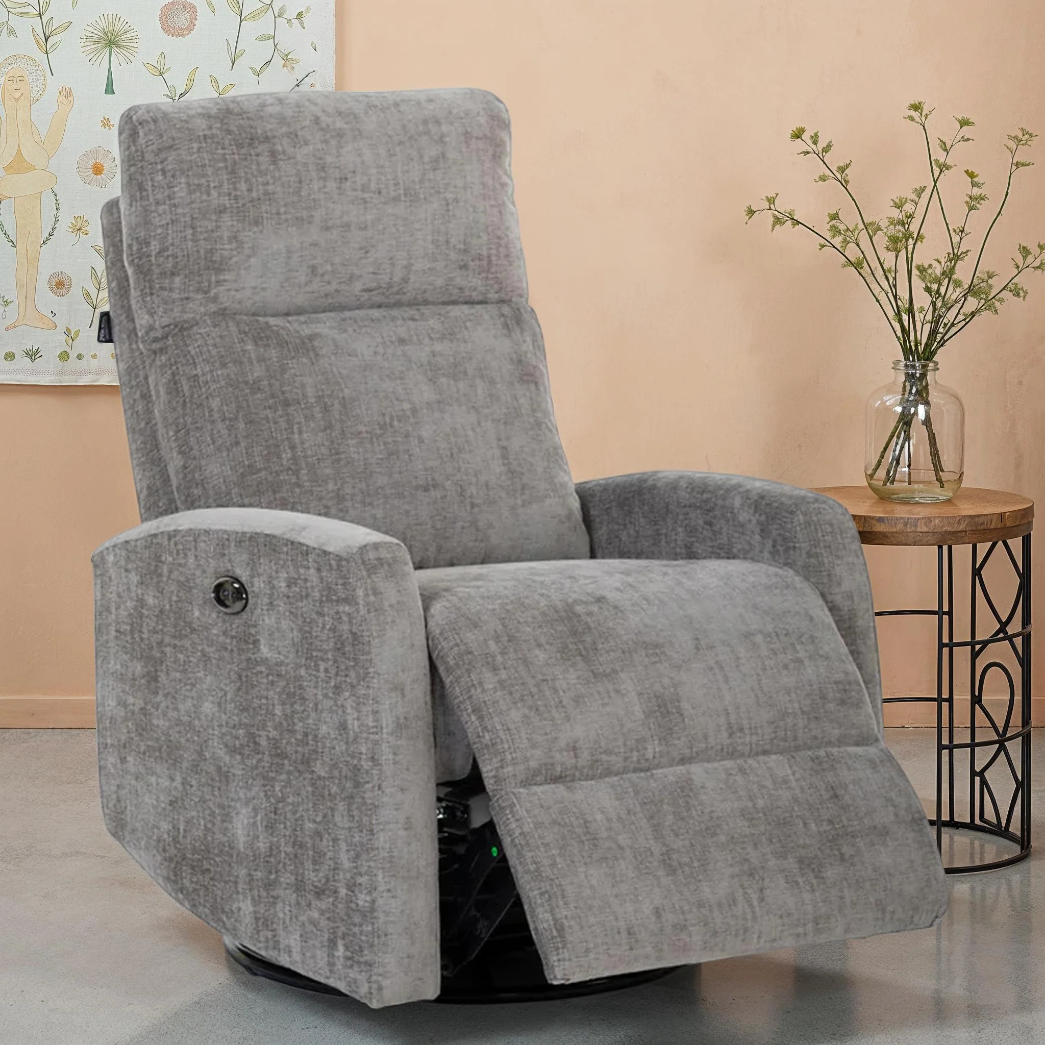 Oslo Fauteuil relax en tissu haute qualité , 92x70xH98CM - Image 36