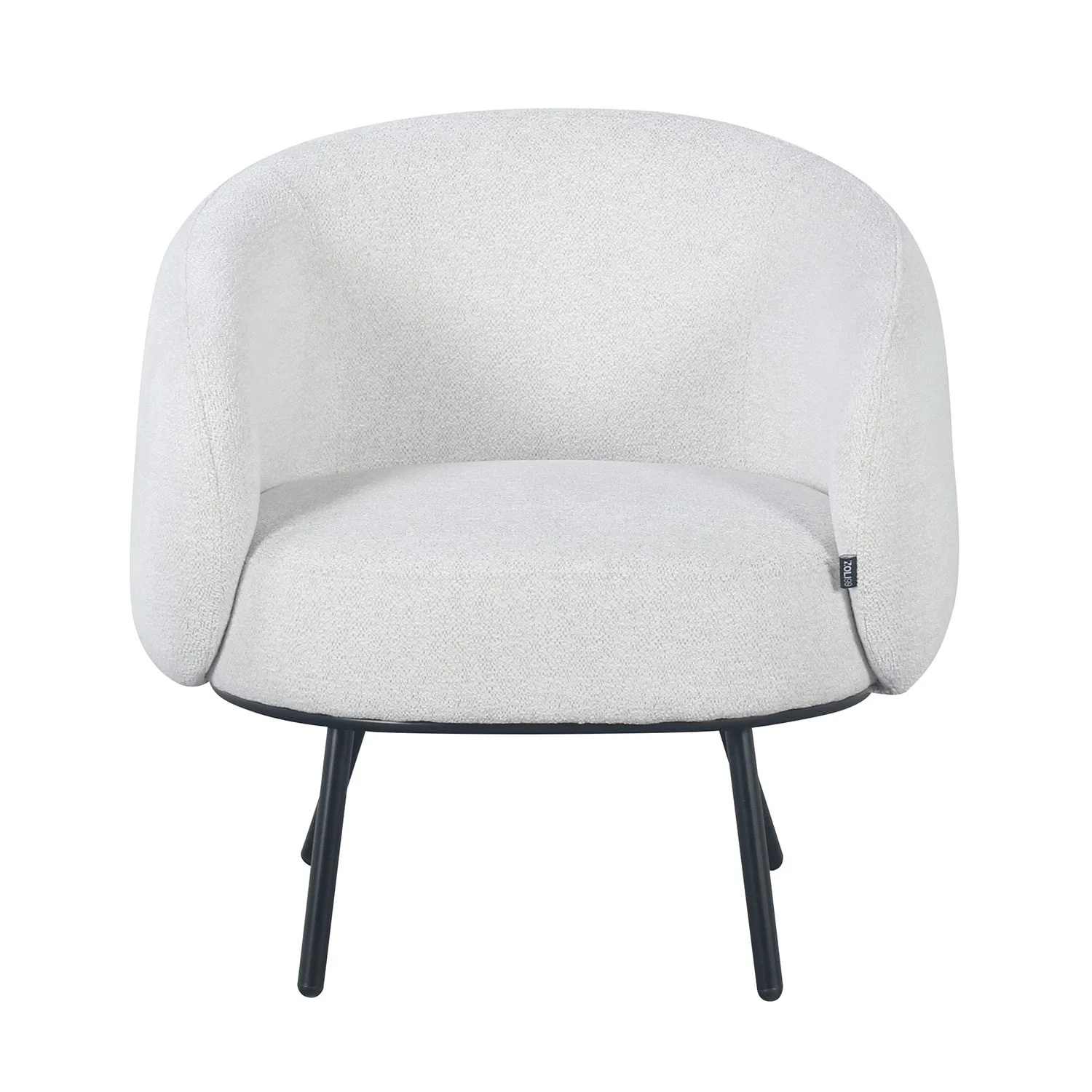 Fauteuil CLOUD arrondi en tissu haute qualité, 74x68xH74 cm - Image 12
