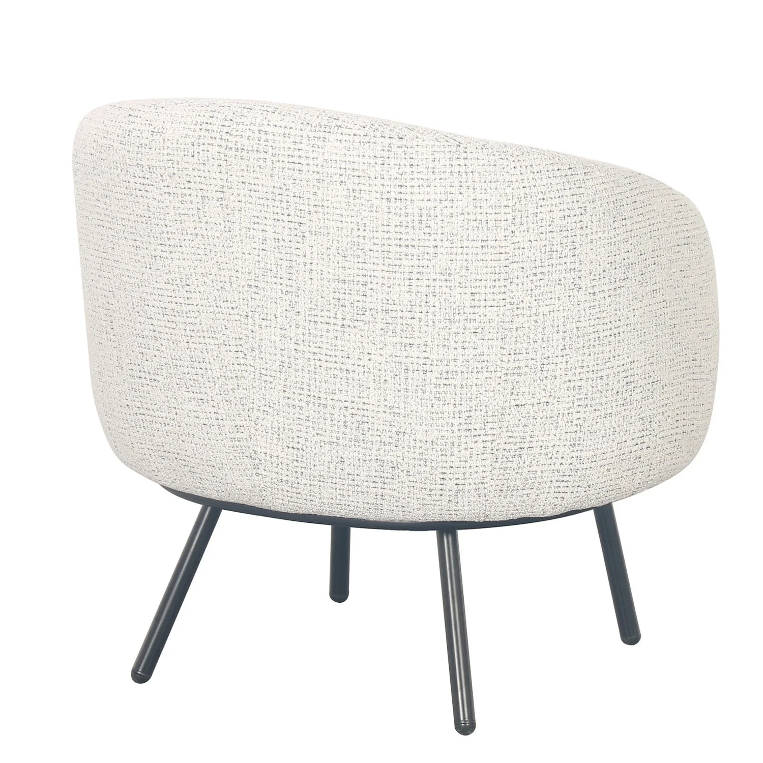 Fauteuil CLOUD arrondi en tissu haute qualité, 74x68xH74 cm - Image 18