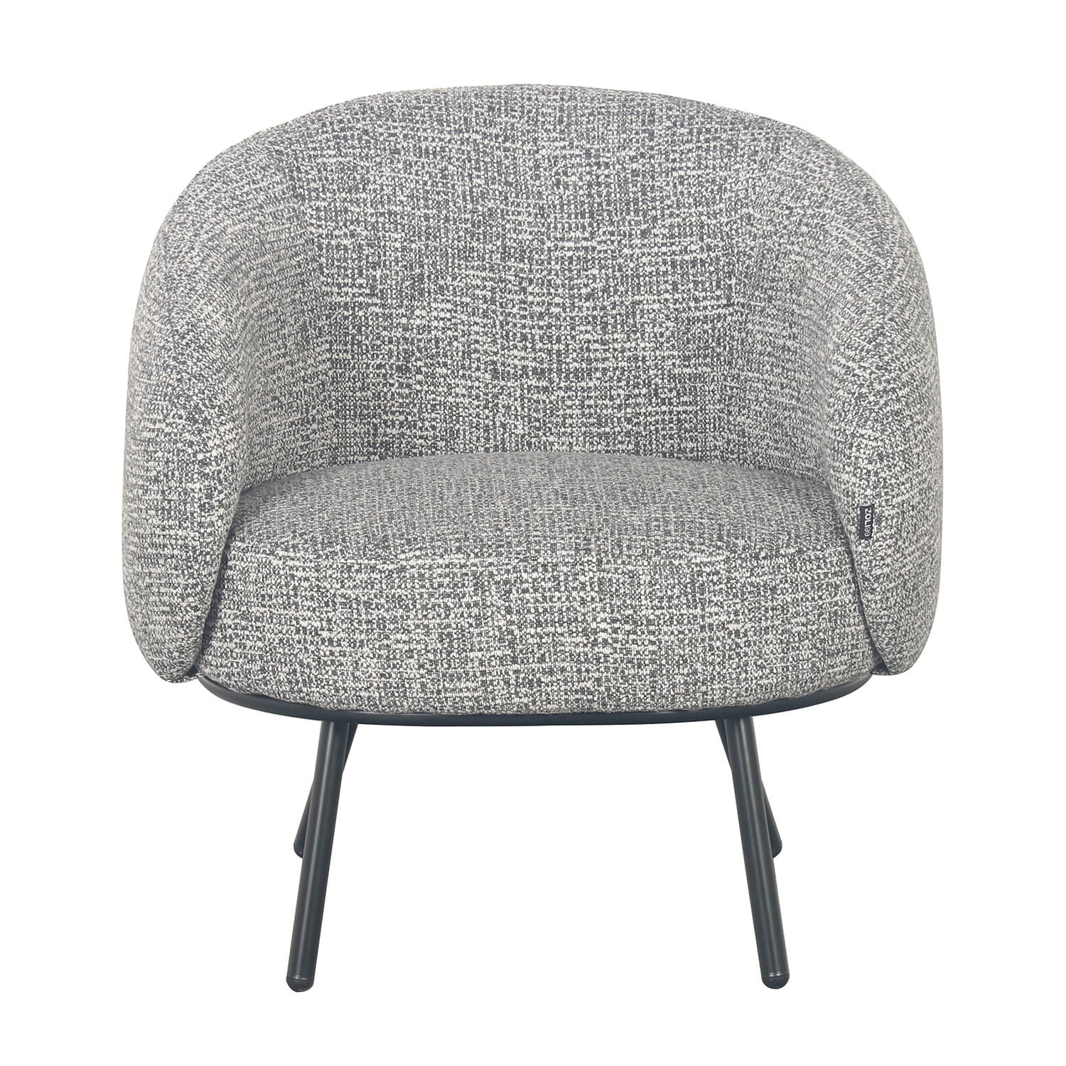 Fauteuil CLOUD arrondi en tissu haute qualité, 74x68xH74 cm - Image 21