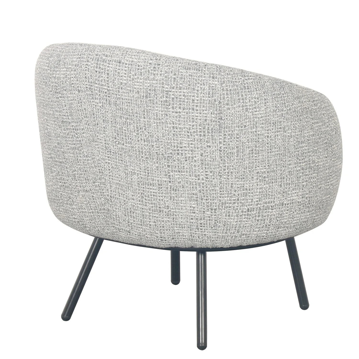 Fauteuil CLOUD arrondi en tissu haute qualité, 74x68xH74 cm - Image 28